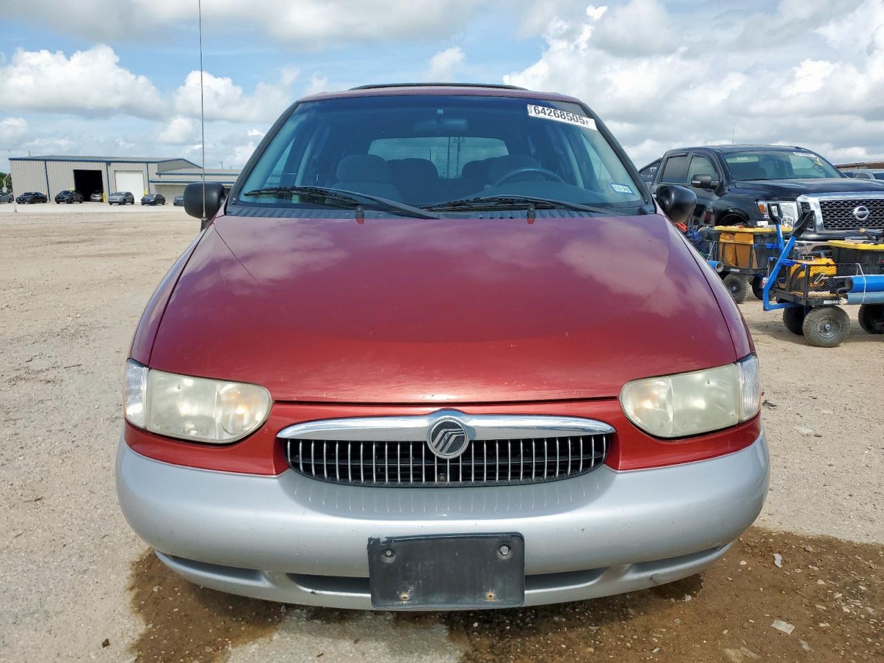 1999 Mercury Villager Red vin: 4M2XV11T7XDJ32653