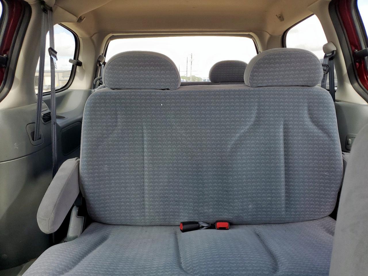 1999 Mercury Villager Red vin: 4M2XV11T7XDJ32653