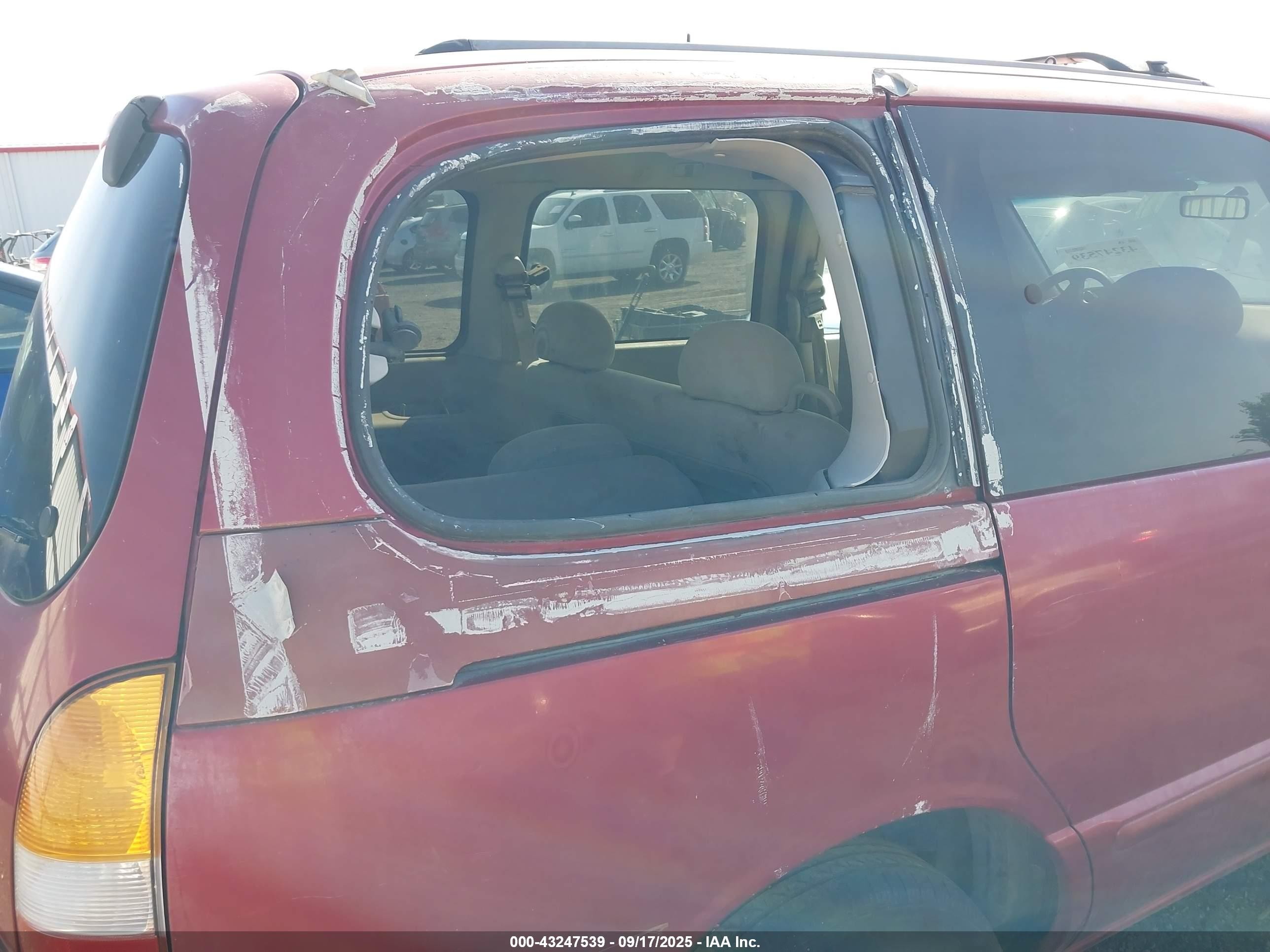 1999 Mercury Villager Estate/sport Красный vin: 4M2XV11T8XDJ47842