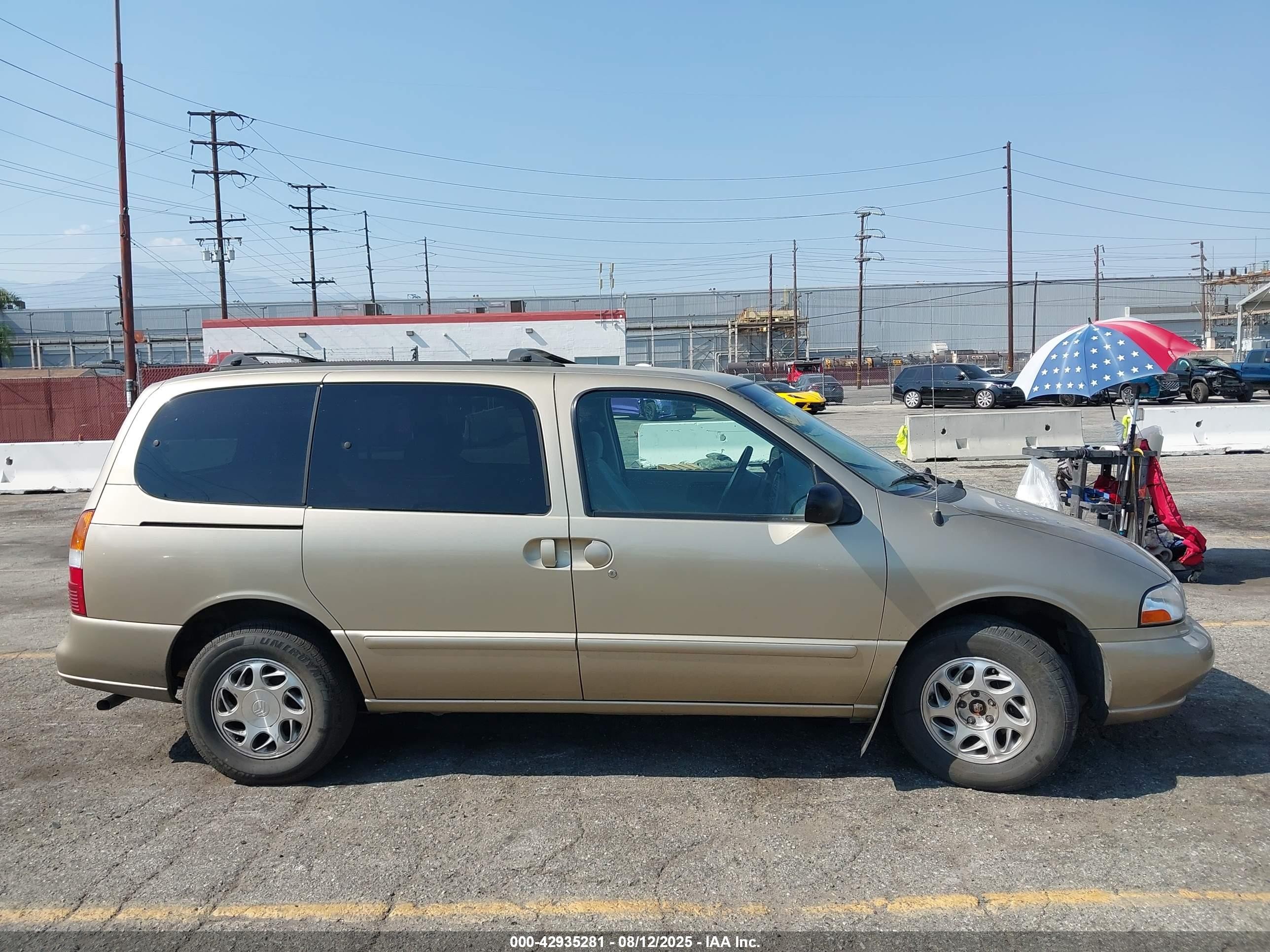 1999 Mercury Villager Estate/sport Коричневый vin: 4M2XV11TXXDJ10565