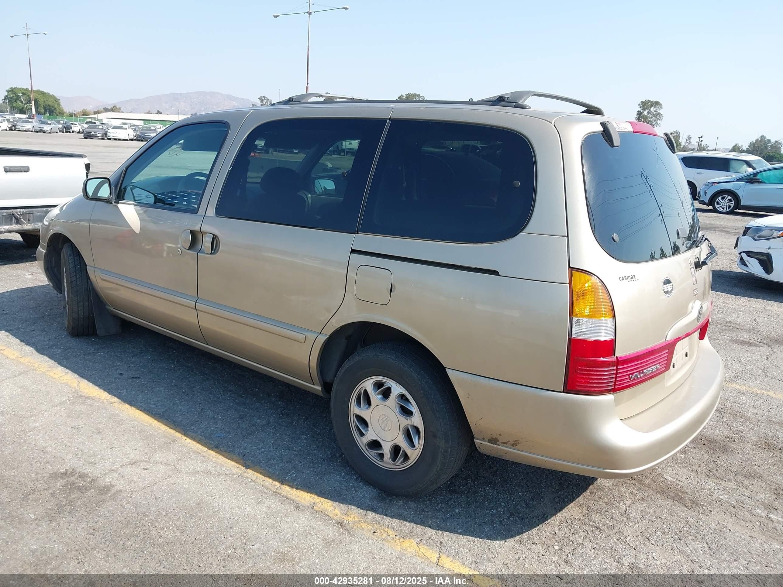 1999 Mercury Villager Estate/sport Коричневый vin: 4M2XV11TXXDJ10565