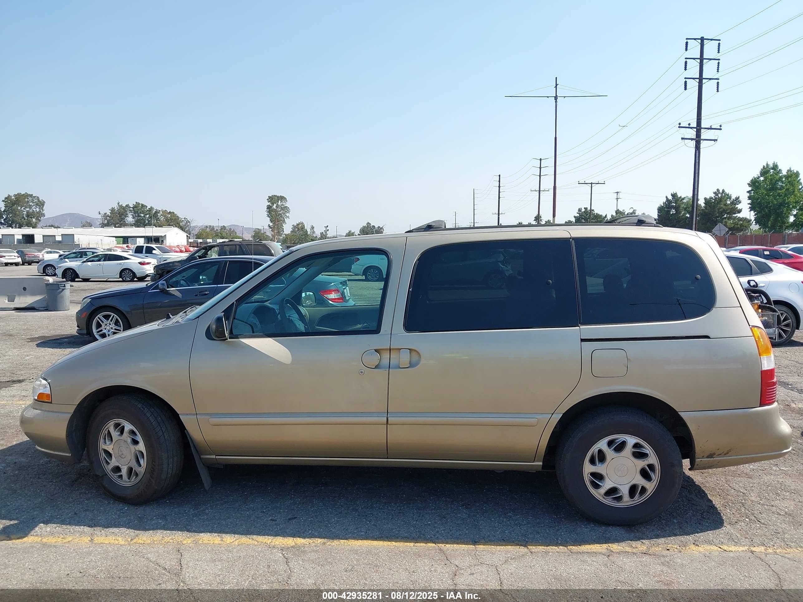 1999 Mercury Villager Estate/sport Коричневый vin: 4M2XV11TXXDJ10565