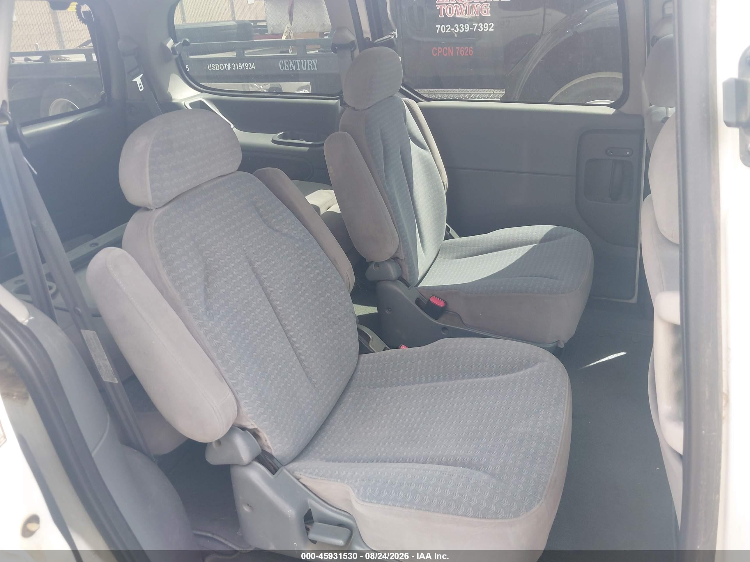 2000 Mercury Villager Sport White vin: 4M2XV12T5YDJ14457