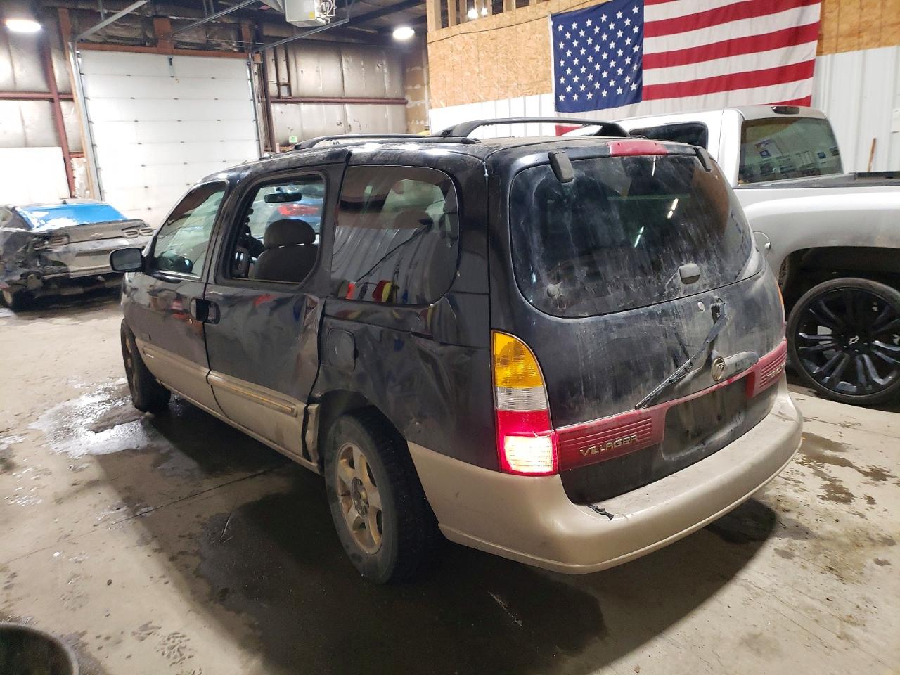 2000 Mercury Villager Estate Черный vin: 4M2XV14T9YDJ13602