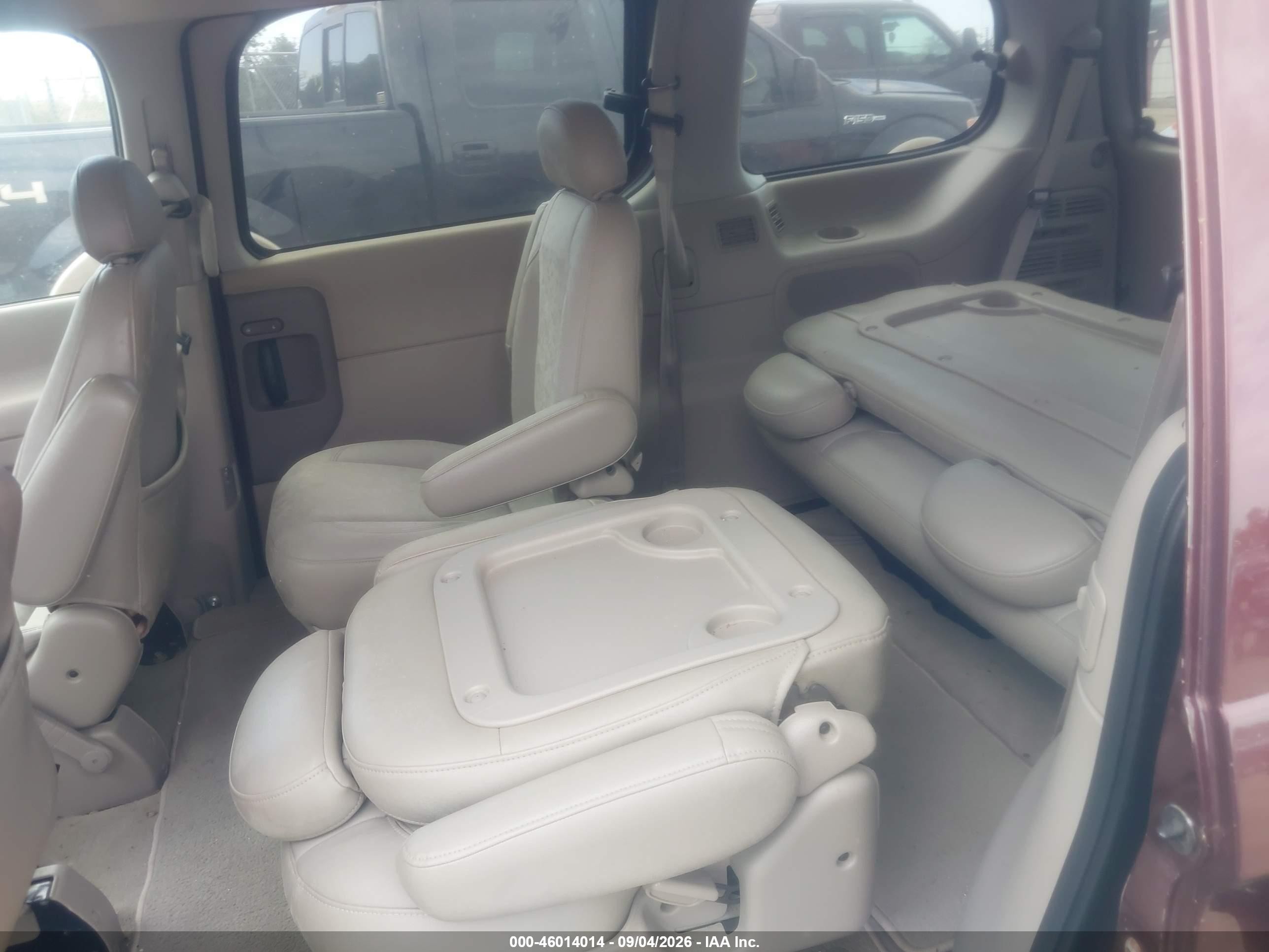 2000 Mercury Villager Estate Burgundy vin: 4M2XV14TXYDJ31316