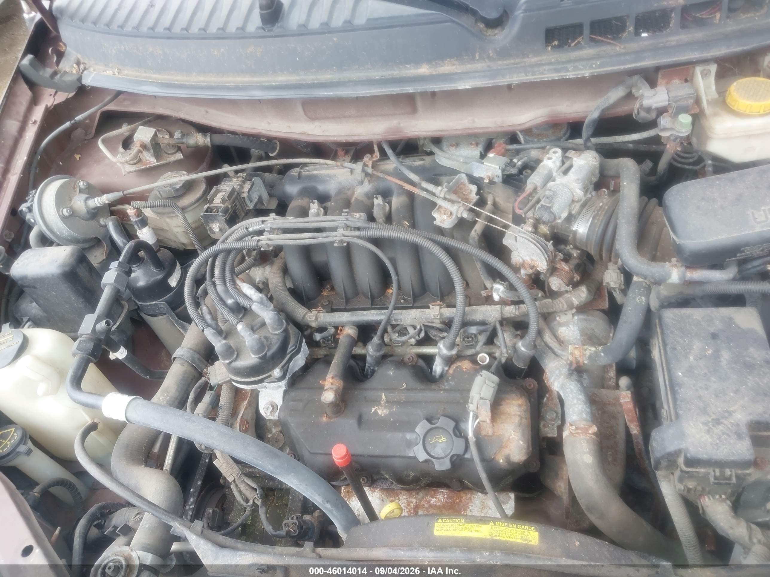 2000 Mercury Villager Estate Burgundy vin: 4M2XV14TXYDJ31316