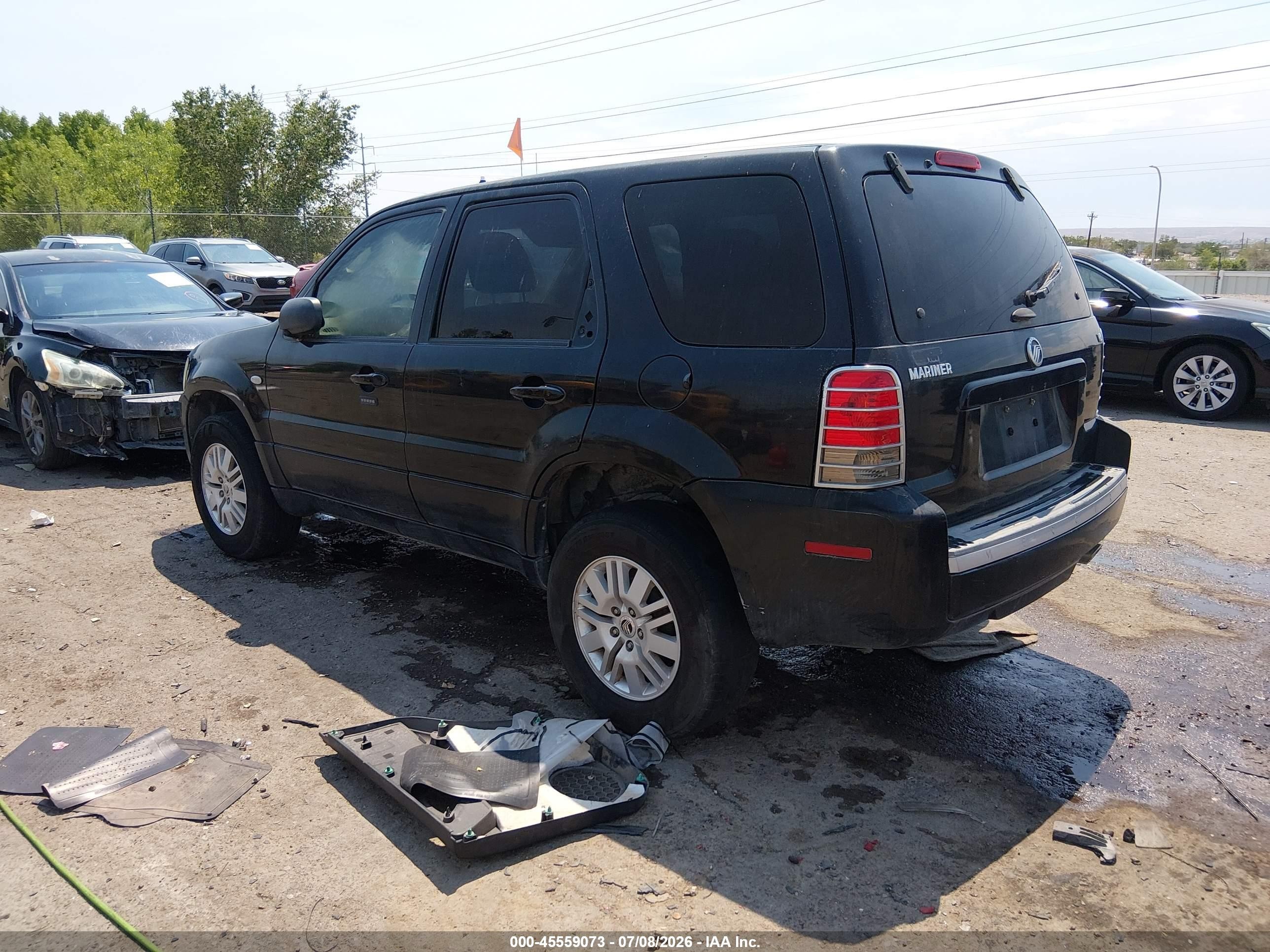 2006 Mercury Mariner Luxury/premier Black vin: 4M2YU56106KJ19646