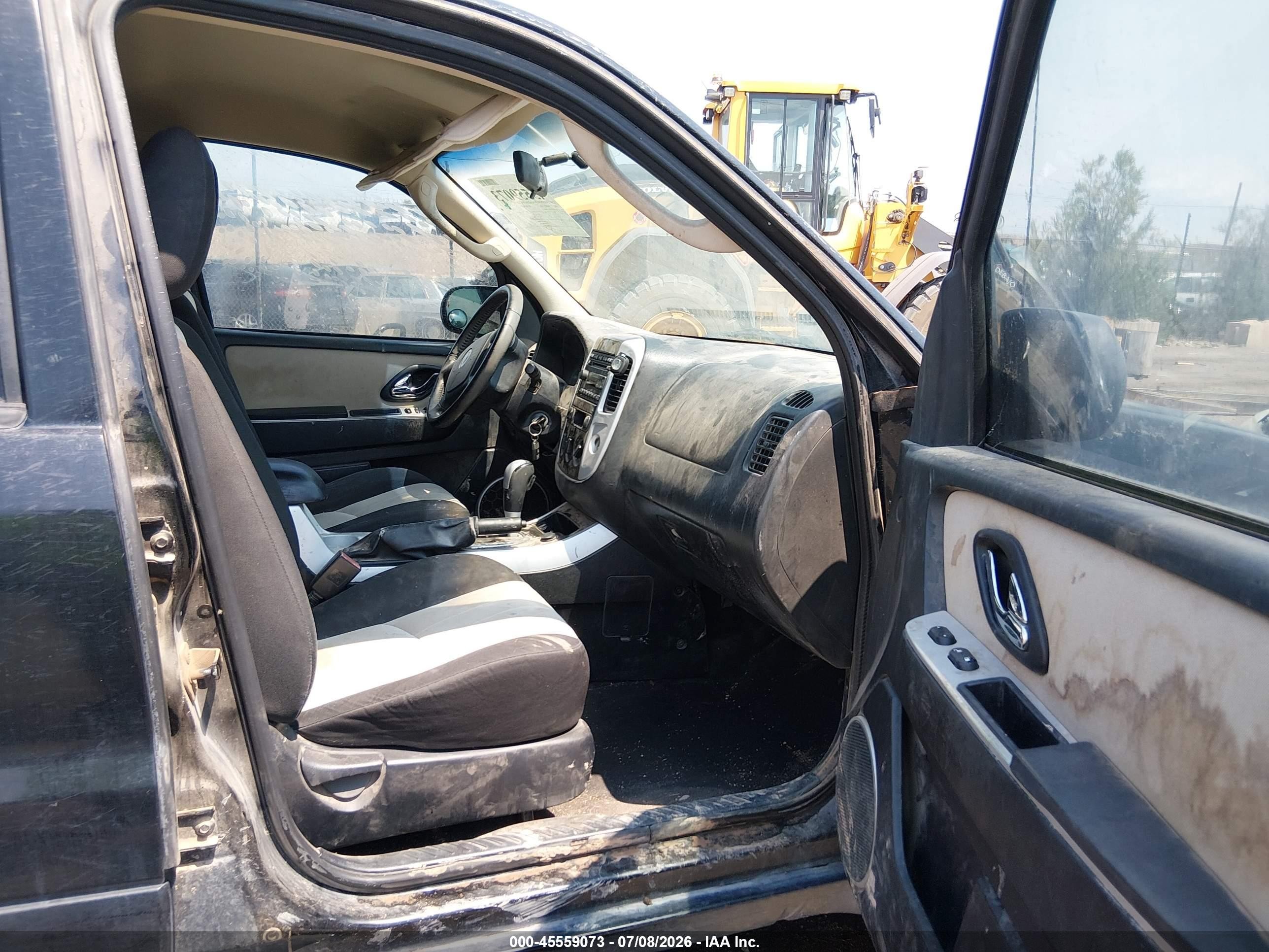 2006 Mercury Mariner Luxury/premier Black vin: 4M2YU56106KJ19646
