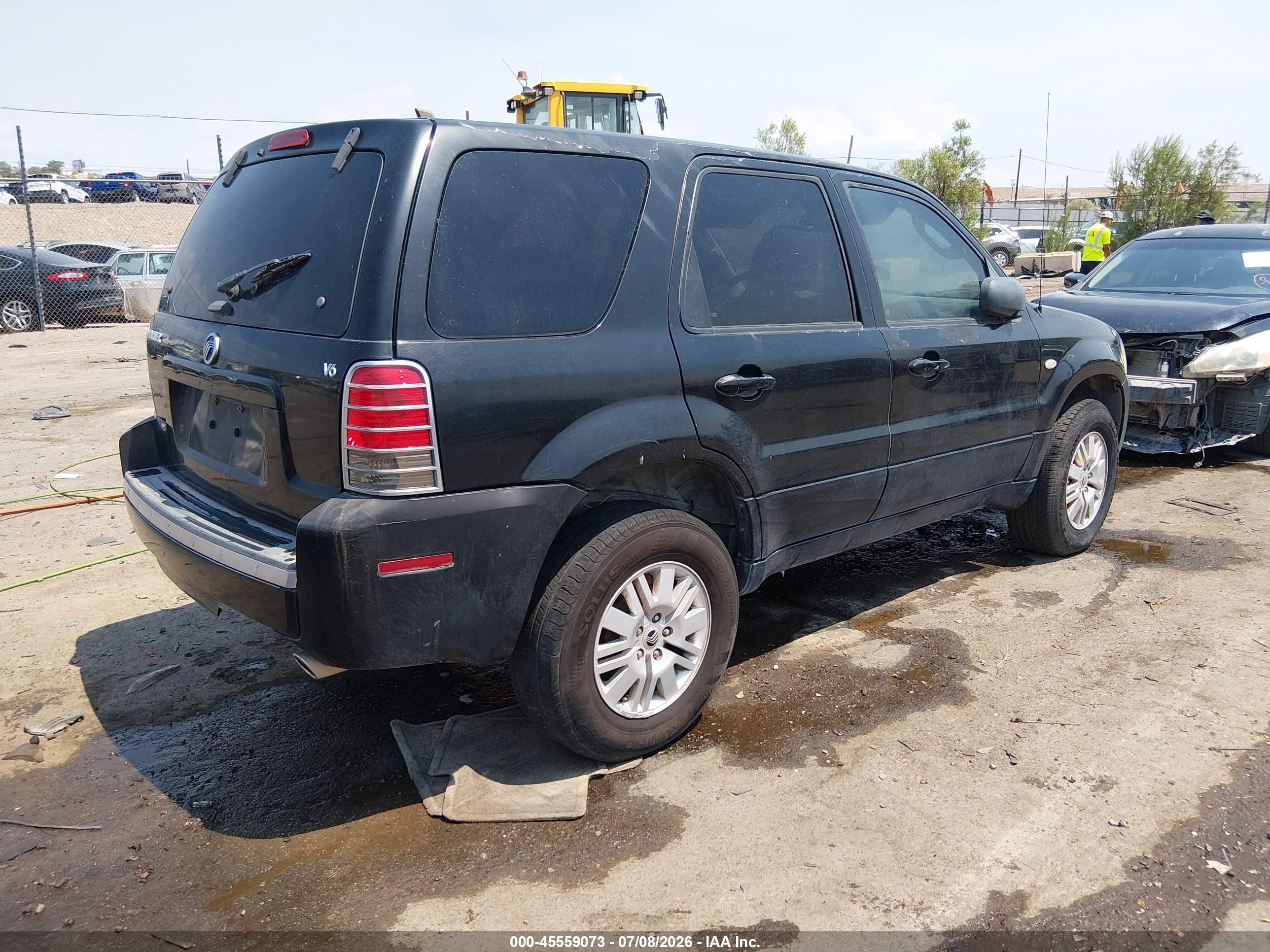 2006 Mercury Mariner Luxury/premier Black vin: 4M2YU56106KJ19646