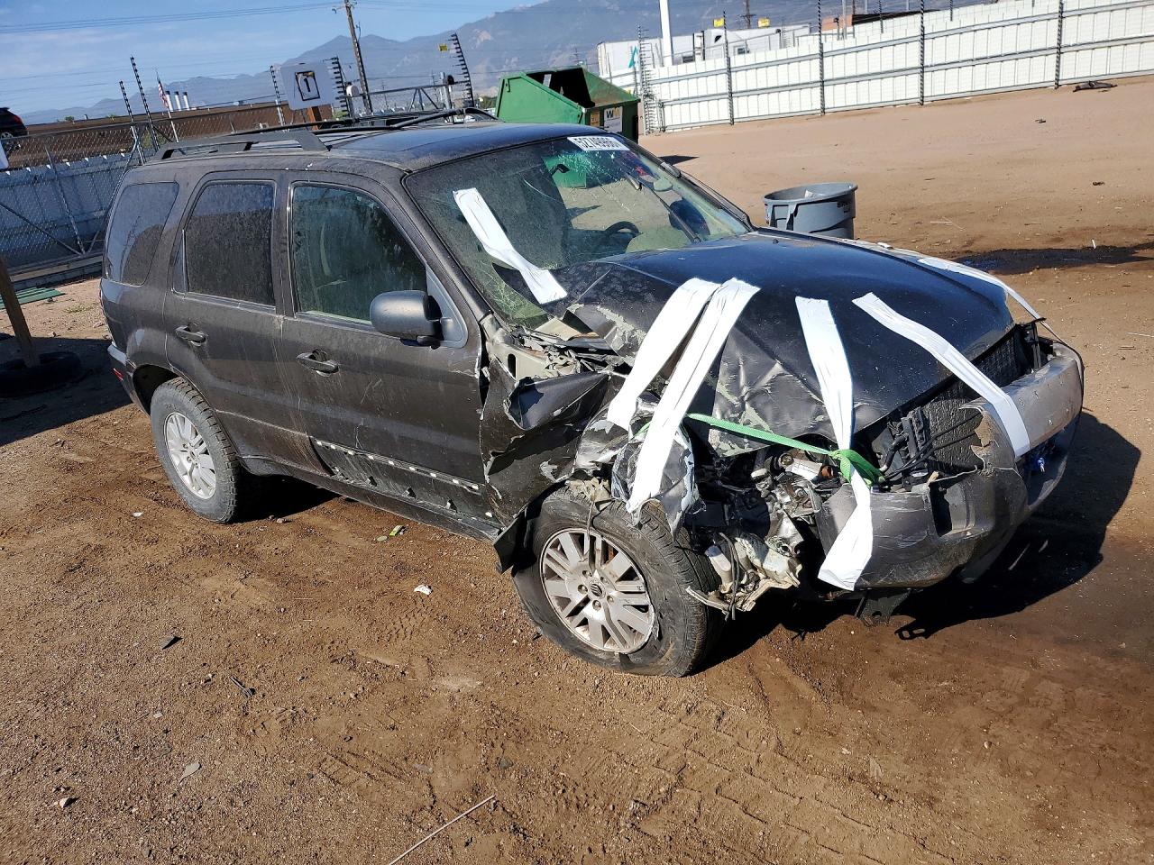 2006 Mercury Mariner Black vin: 4M2YU56146DJ01624