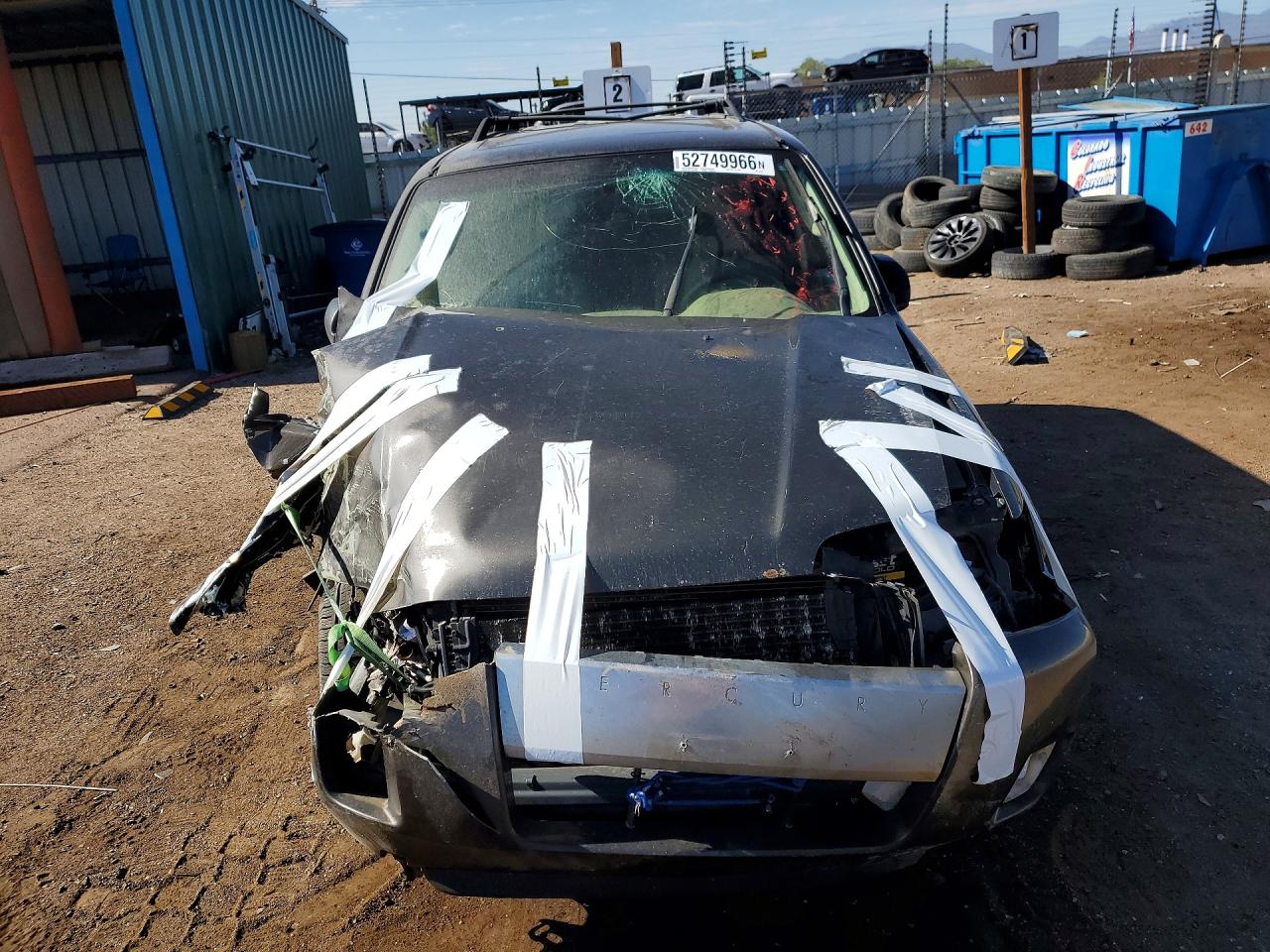 2006 Mercury Mariner Black vin: 4M2YU56146DJ01624