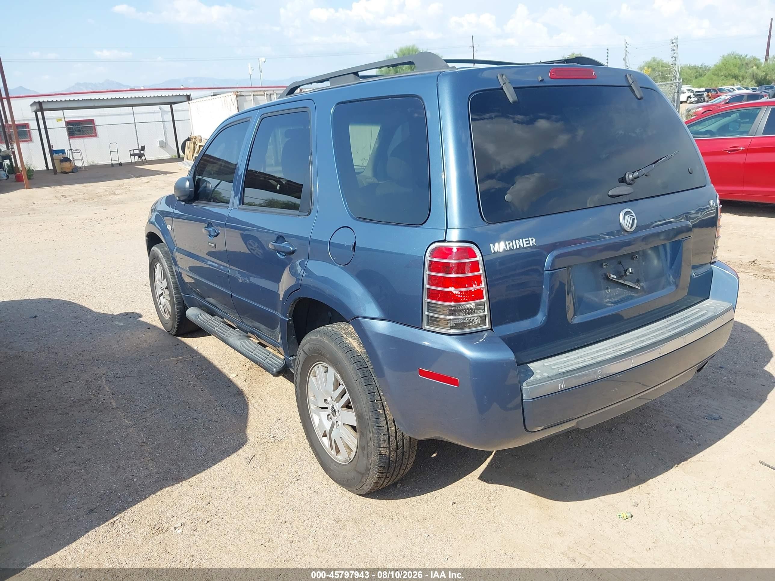 2005 Mercury Mariner Luxury/premier Blue vin: 4M2YU56175DJ10462