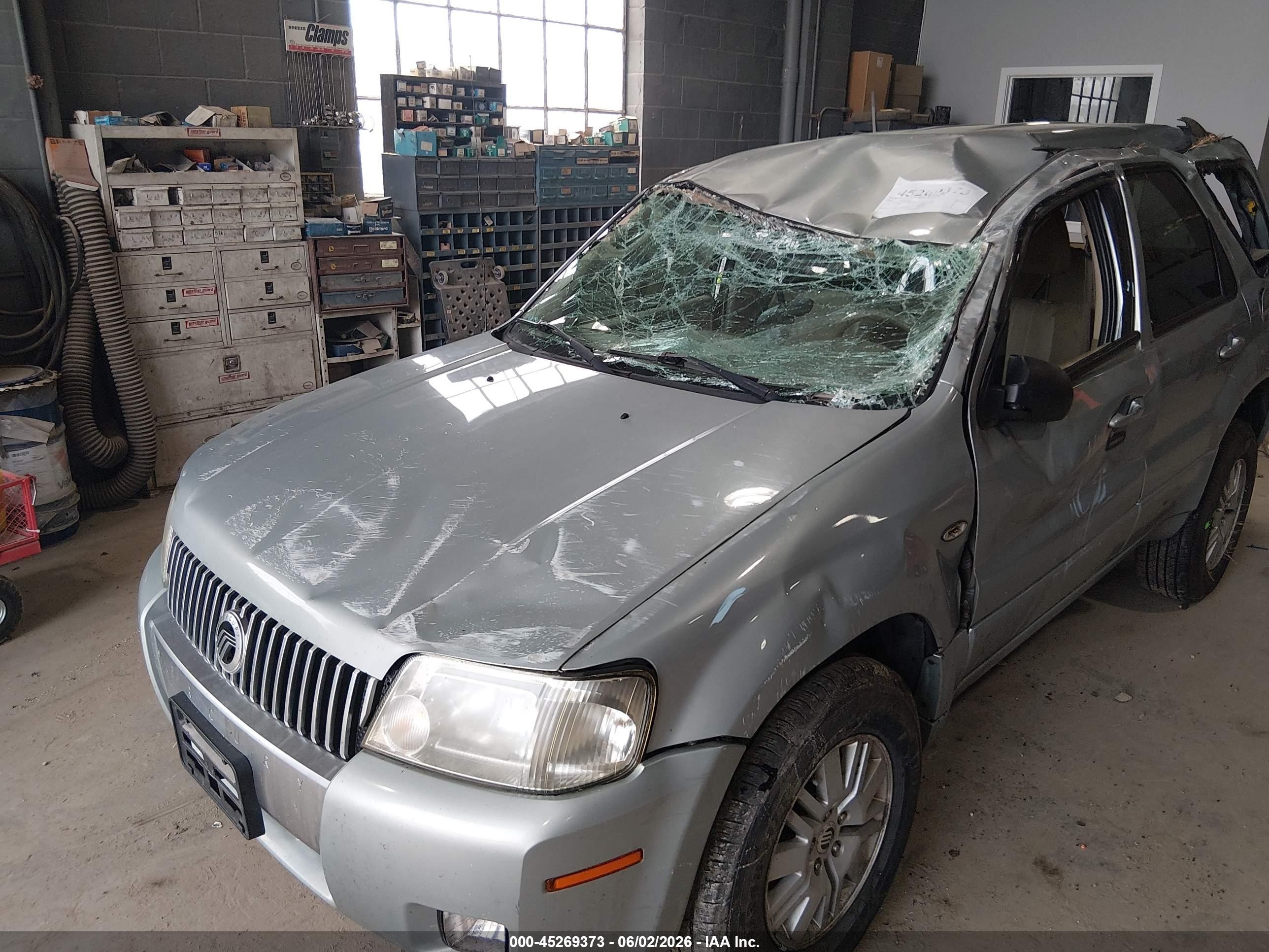 2005 Mercury Mariner Luxury/premier Turquoise vin: 4M2YU56185DJ14987