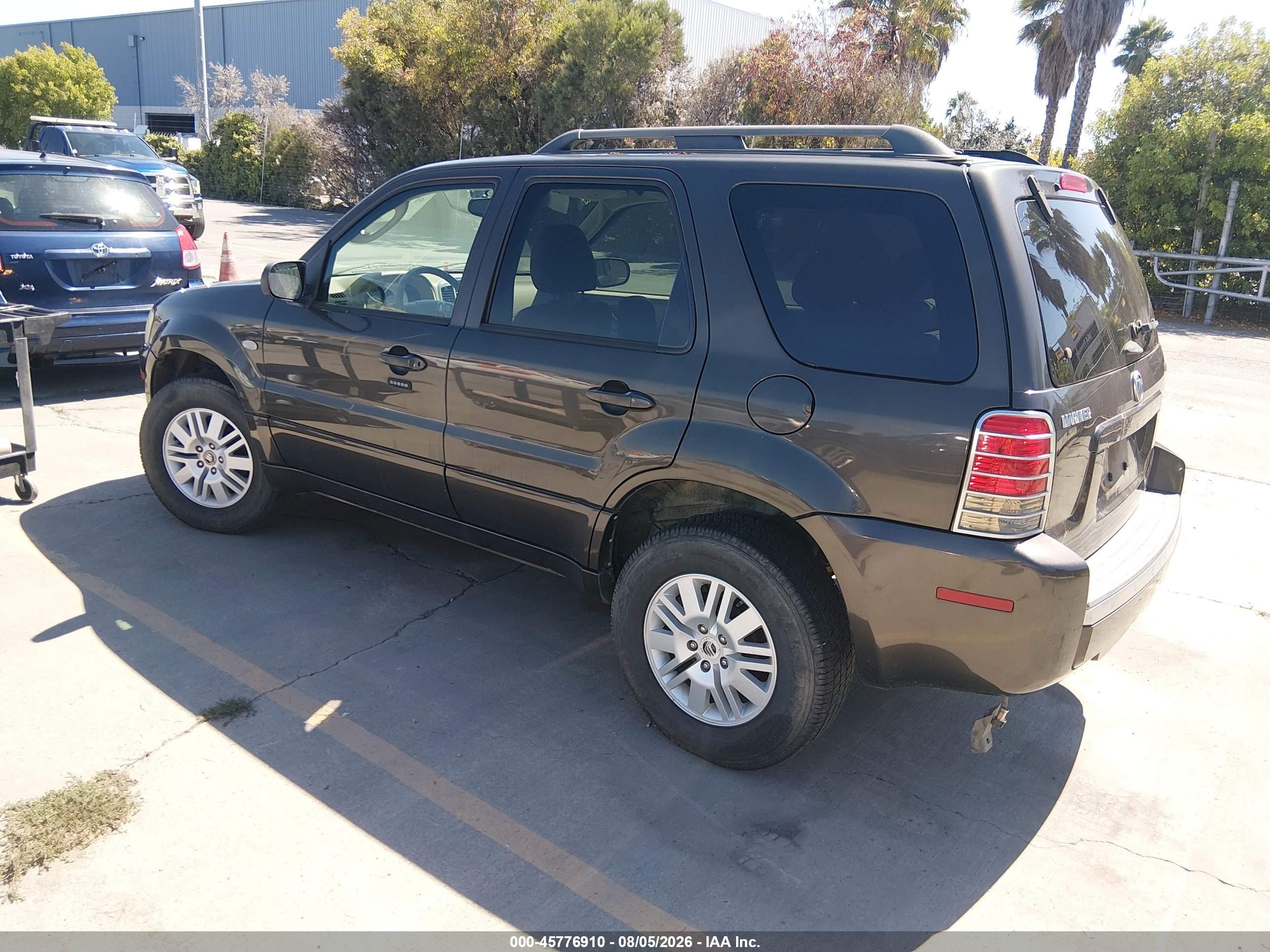 2006 Mercury Mariner Luxury/premier Gray vin: 4M2YU56186DJ02839