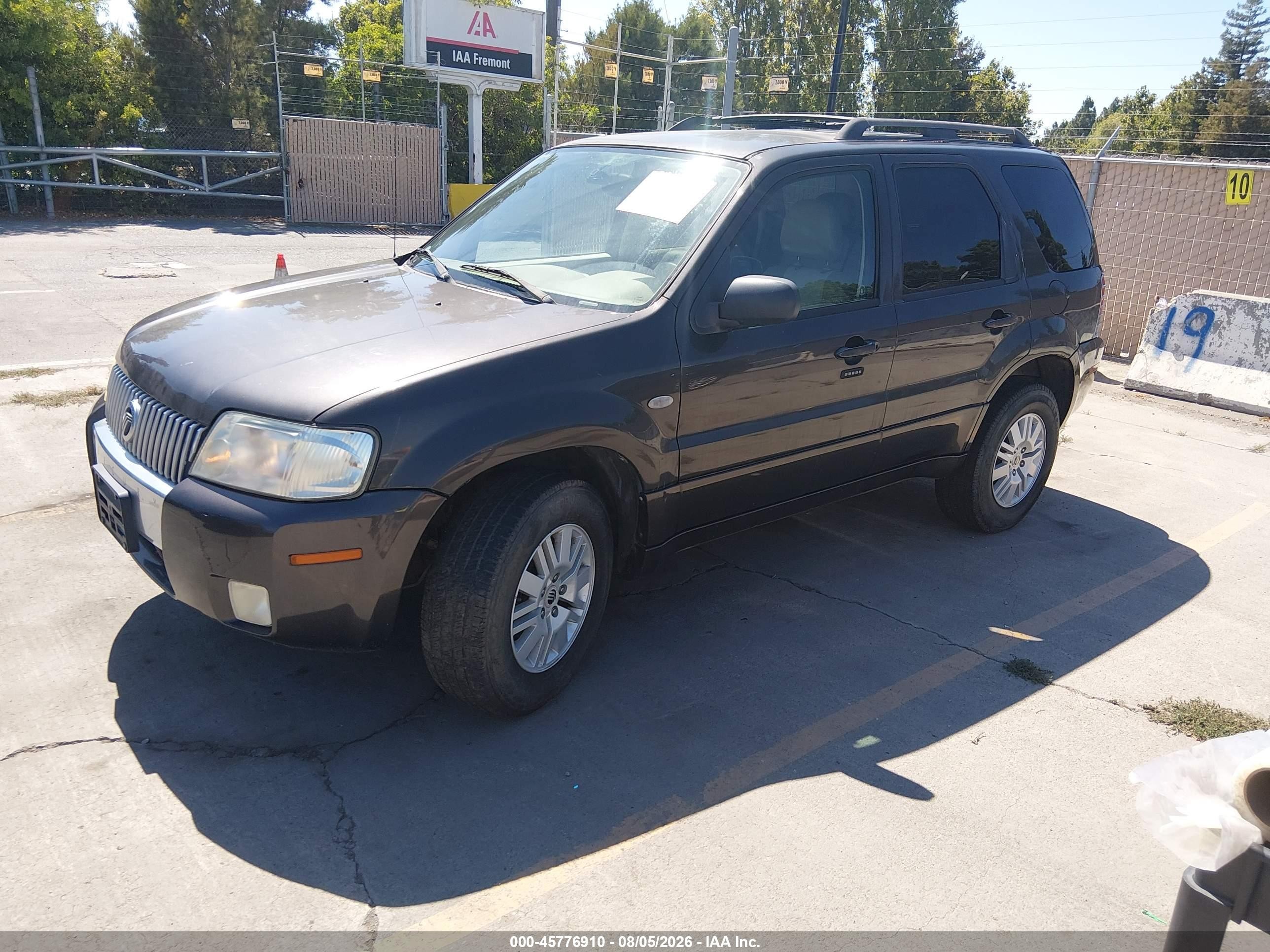 2006 Mercury Mariner Luxury/premier Gray vin: 4M2YU56186DJ02839