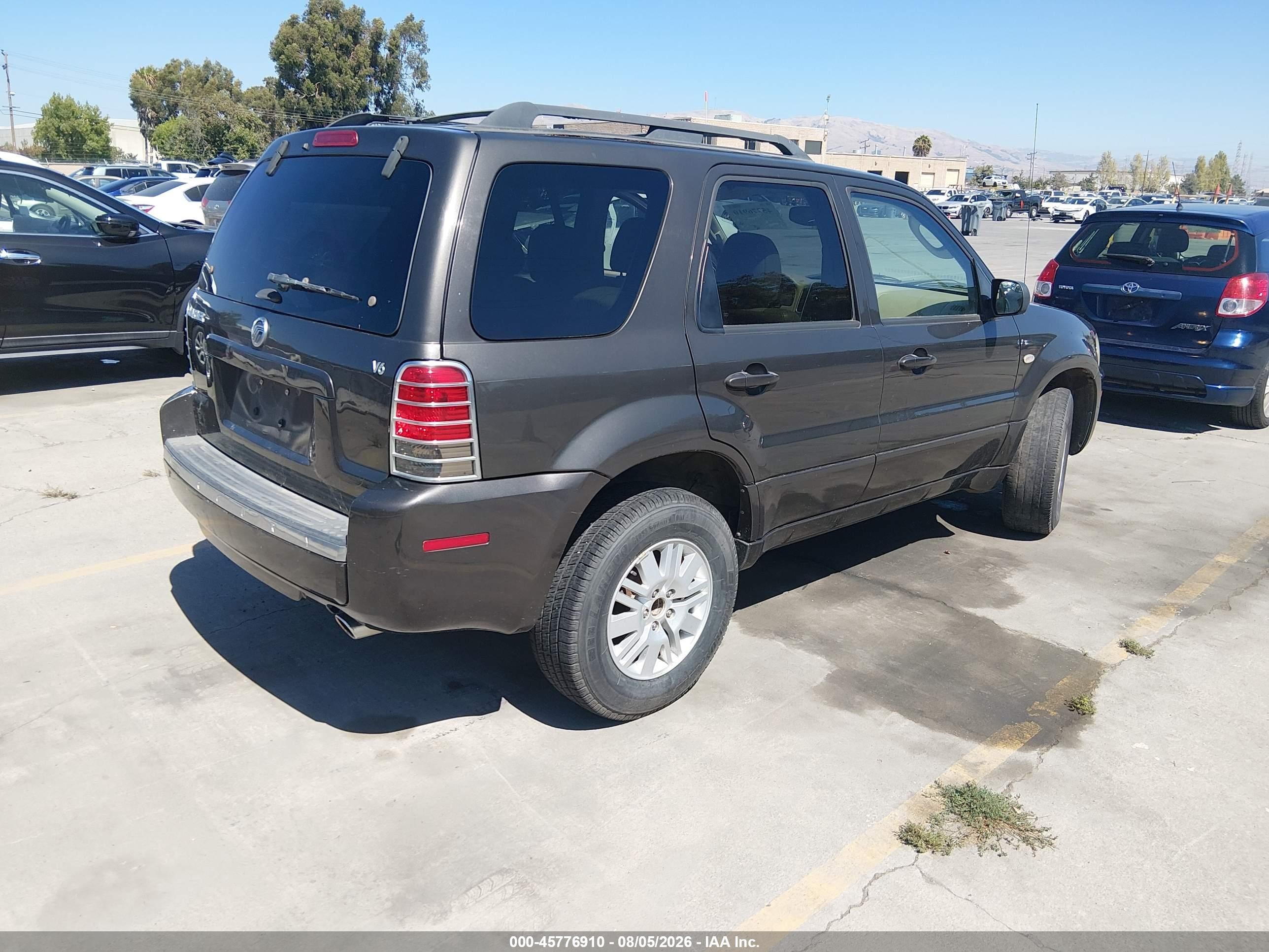 2006 Mercury Mariner Luxury/premier Gray vin: 4M2YU56186DJ02839