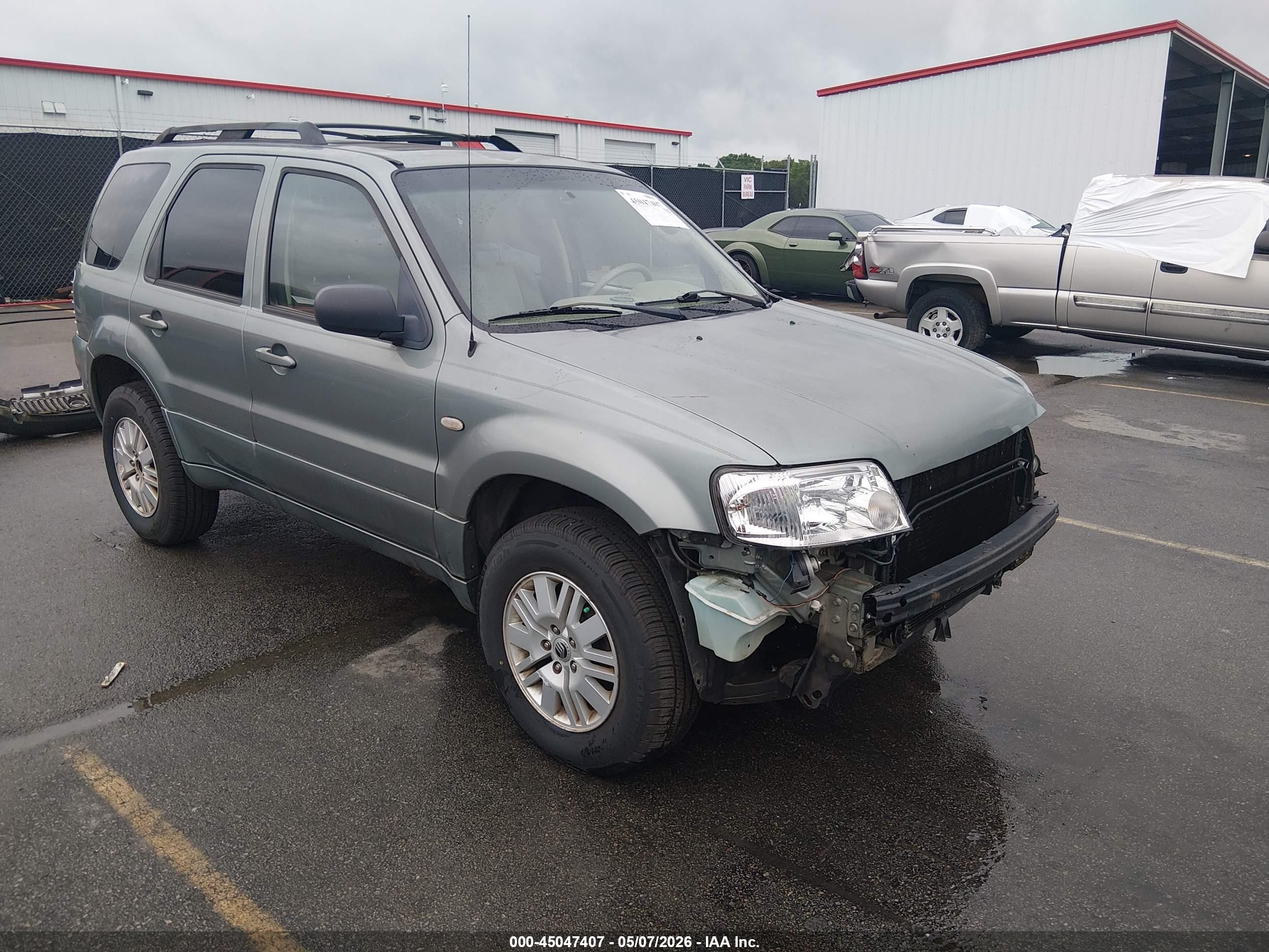 2006 Mercury Mariner Luxury/premier Blue vin: 4M2YU56196DJ09959