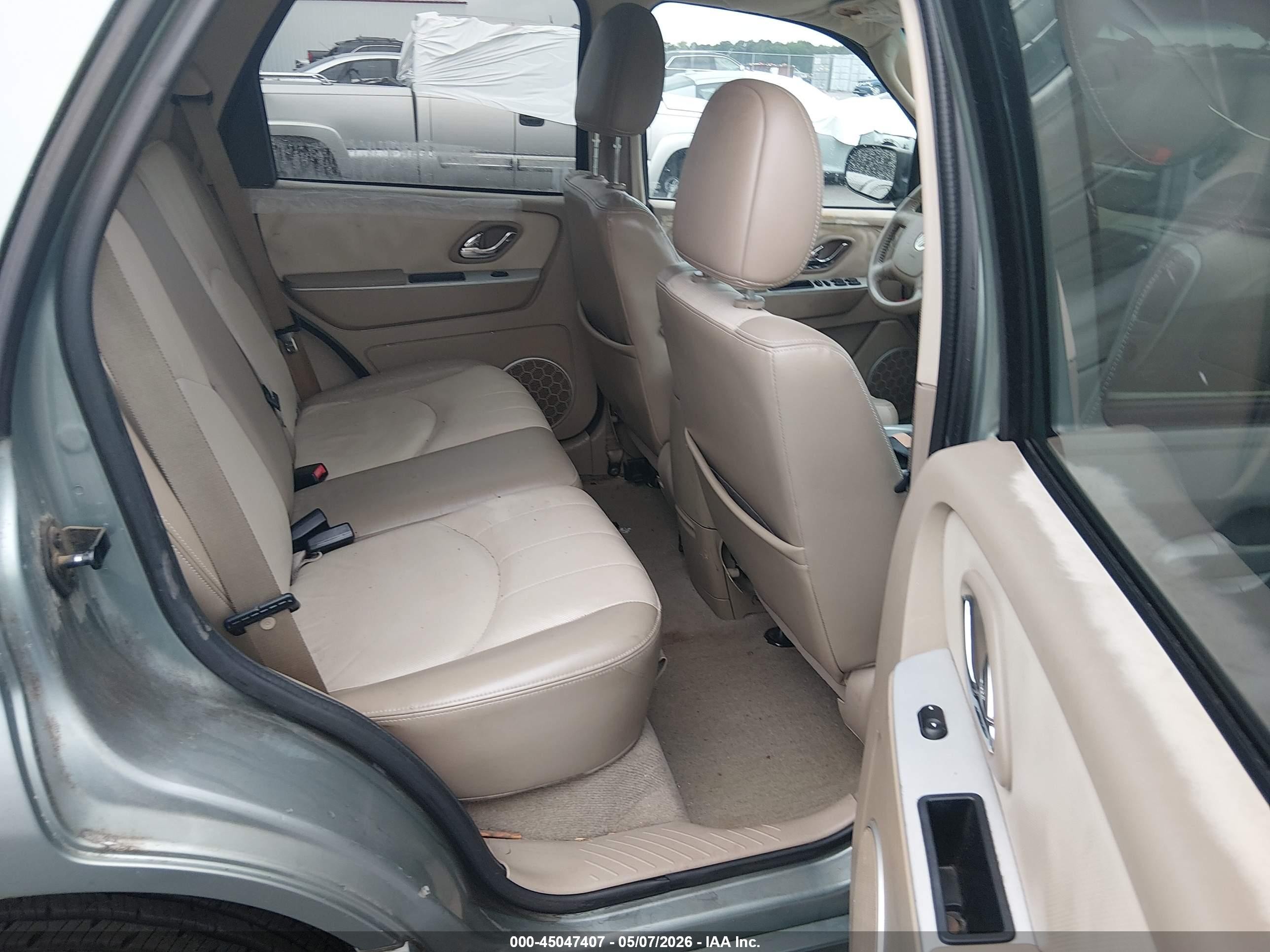 2006 Mercury Mariner Luxury/premier Blue vin: 4M2YU56196DJ09959
