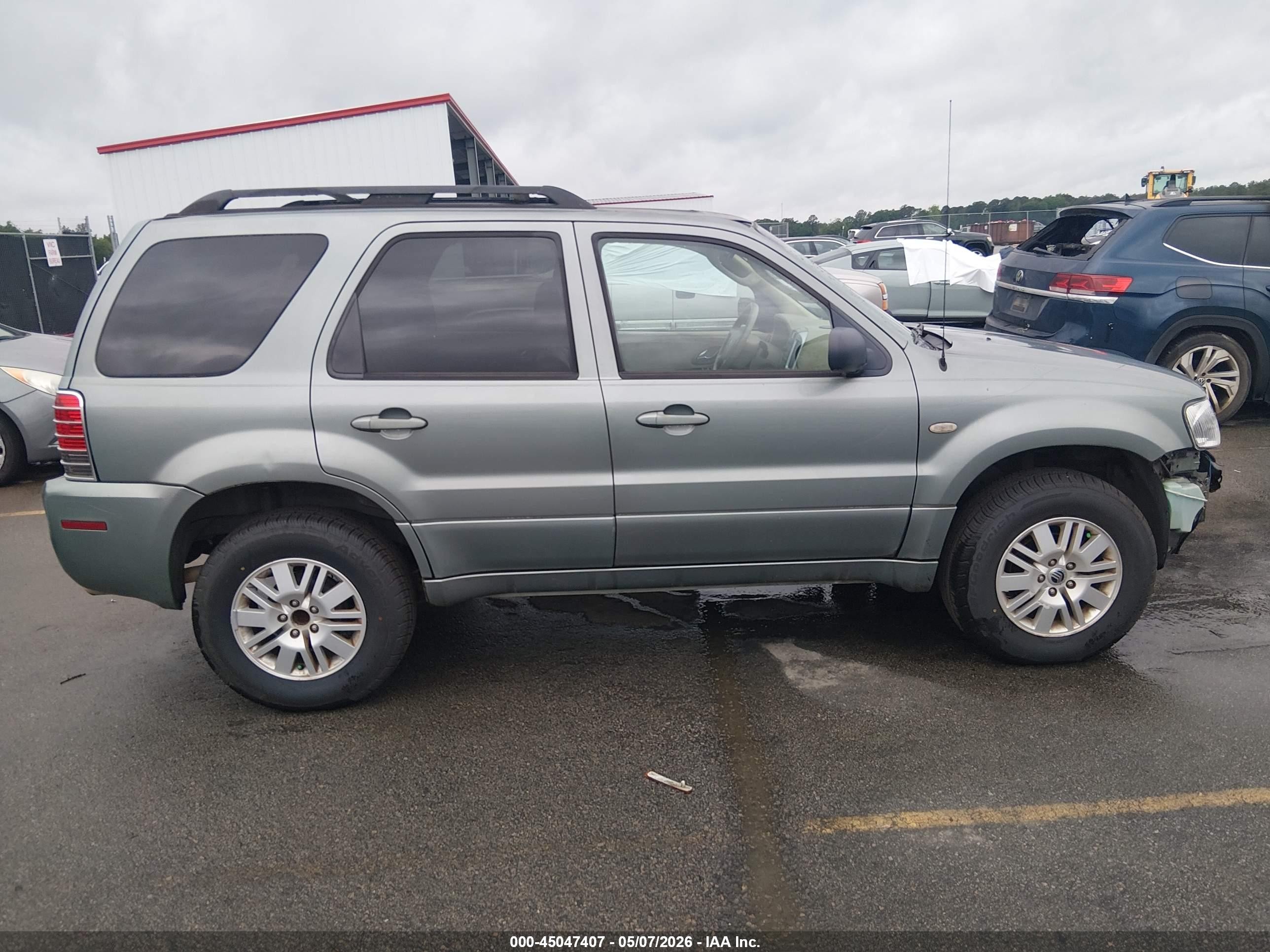 2006 Mercury Mariner Luxury/premier Blue vin: 4M2YU56196DJ09959