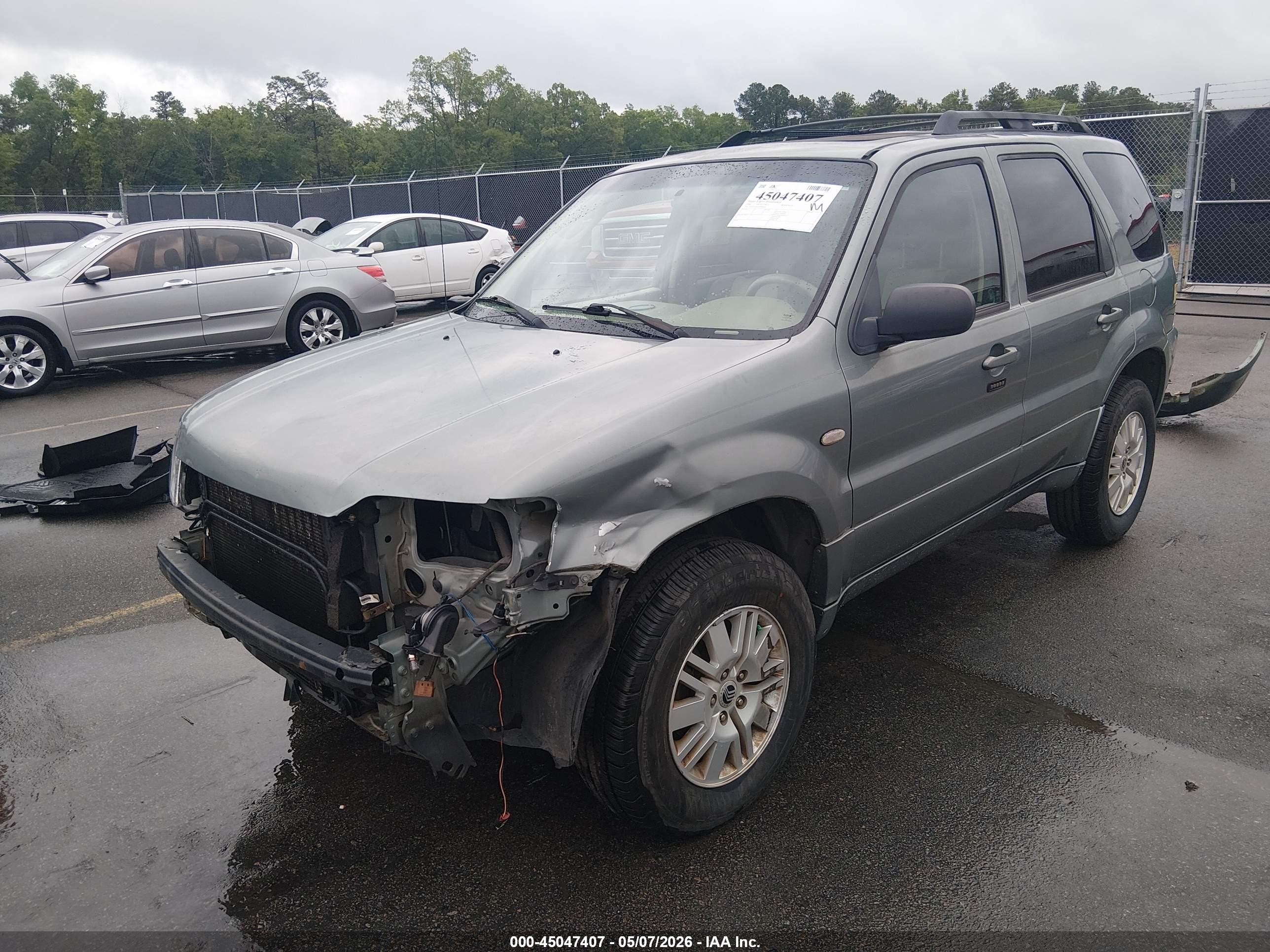 2006 Mercury Mariner Luxury/premier Blue vin: 4M2YU56196DJ09959