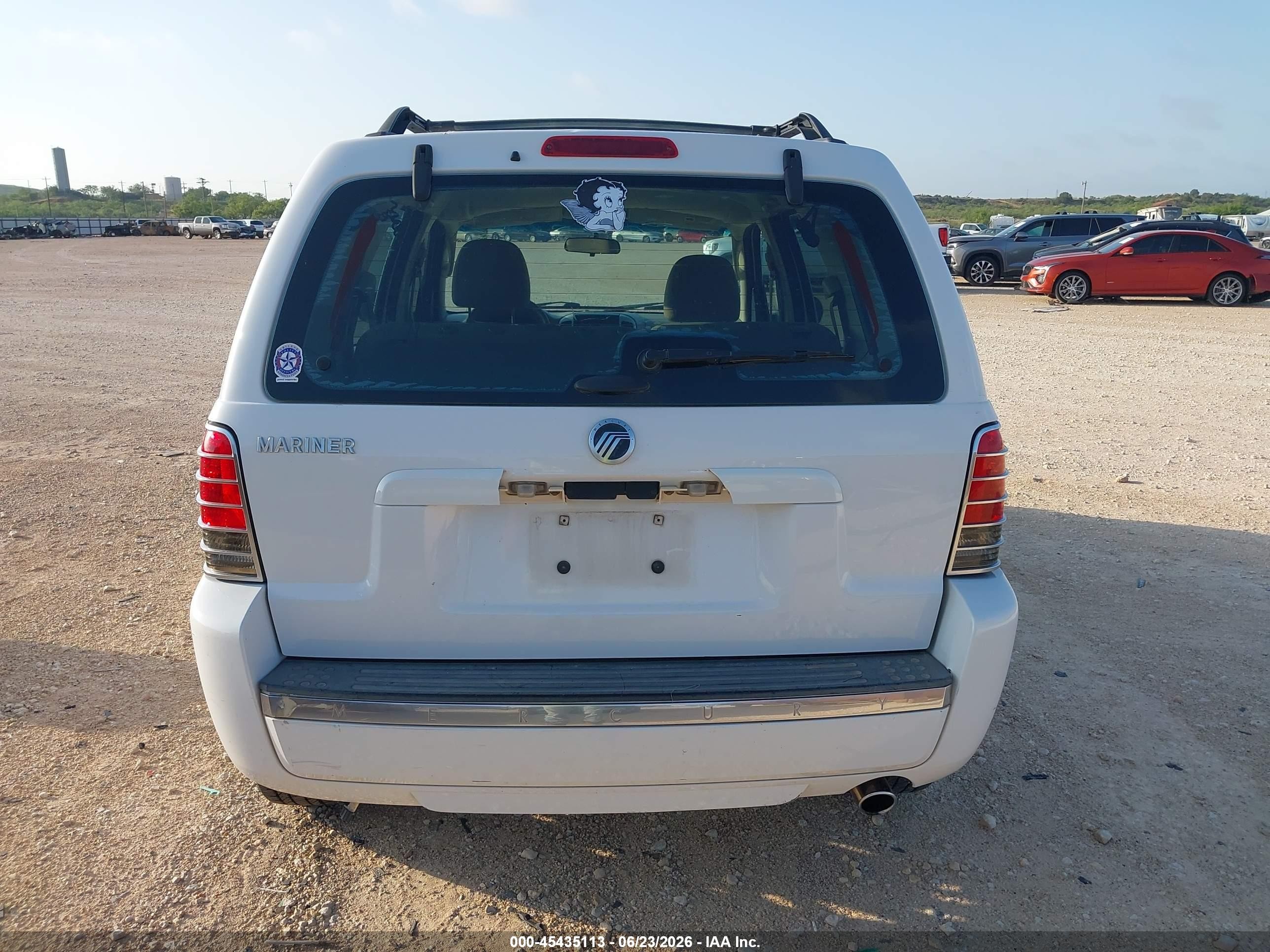 2005 Mercury Mariner Convenience White vin: 4M2YU56Z25DJ27191
