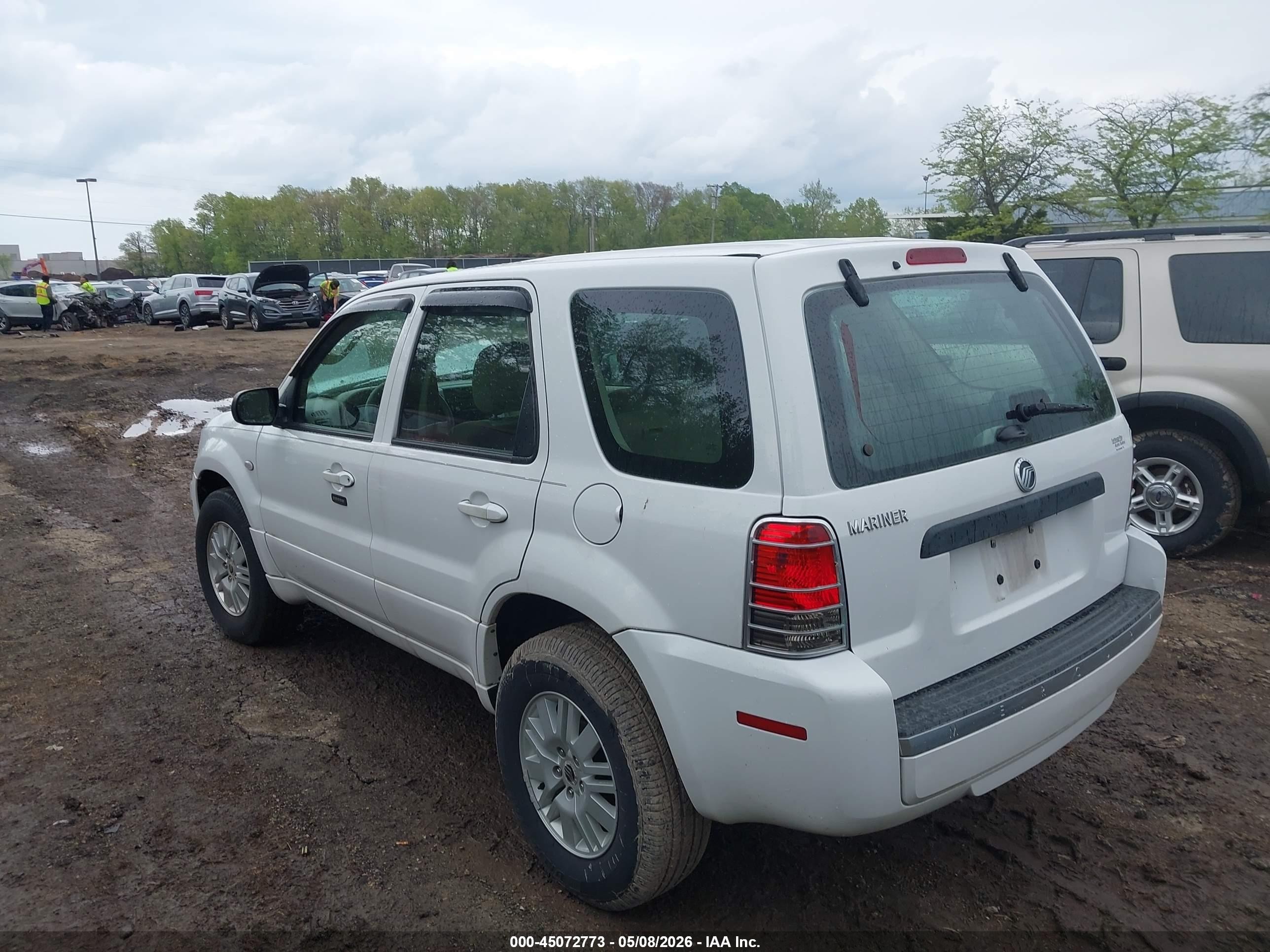 2006 Mercury Mariner Convenience Белый vin: 4M2YU56Z26DJ10859