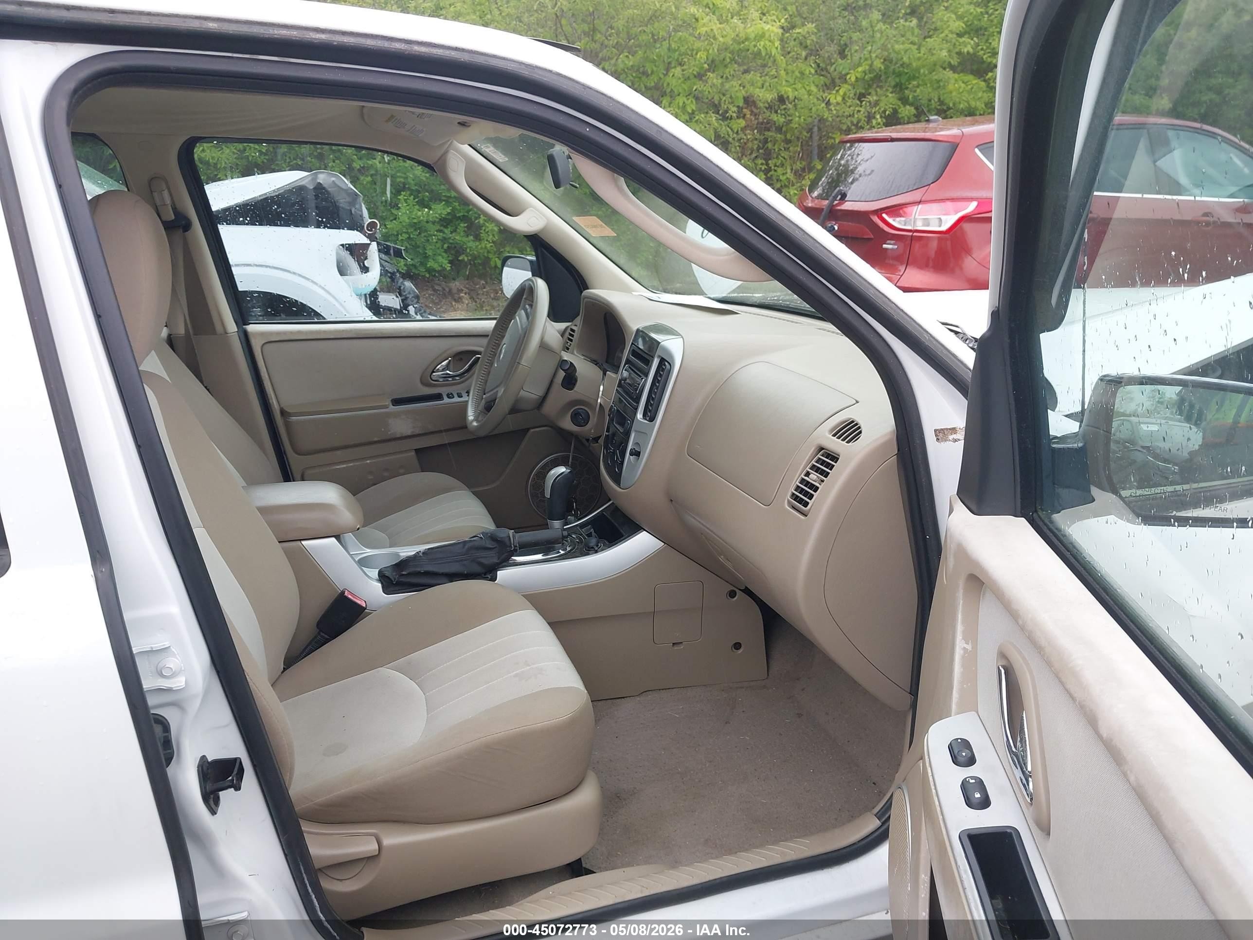 2006 Mercury Mariner Convenience Белый vin: 4M2YU56Z26DJ10859