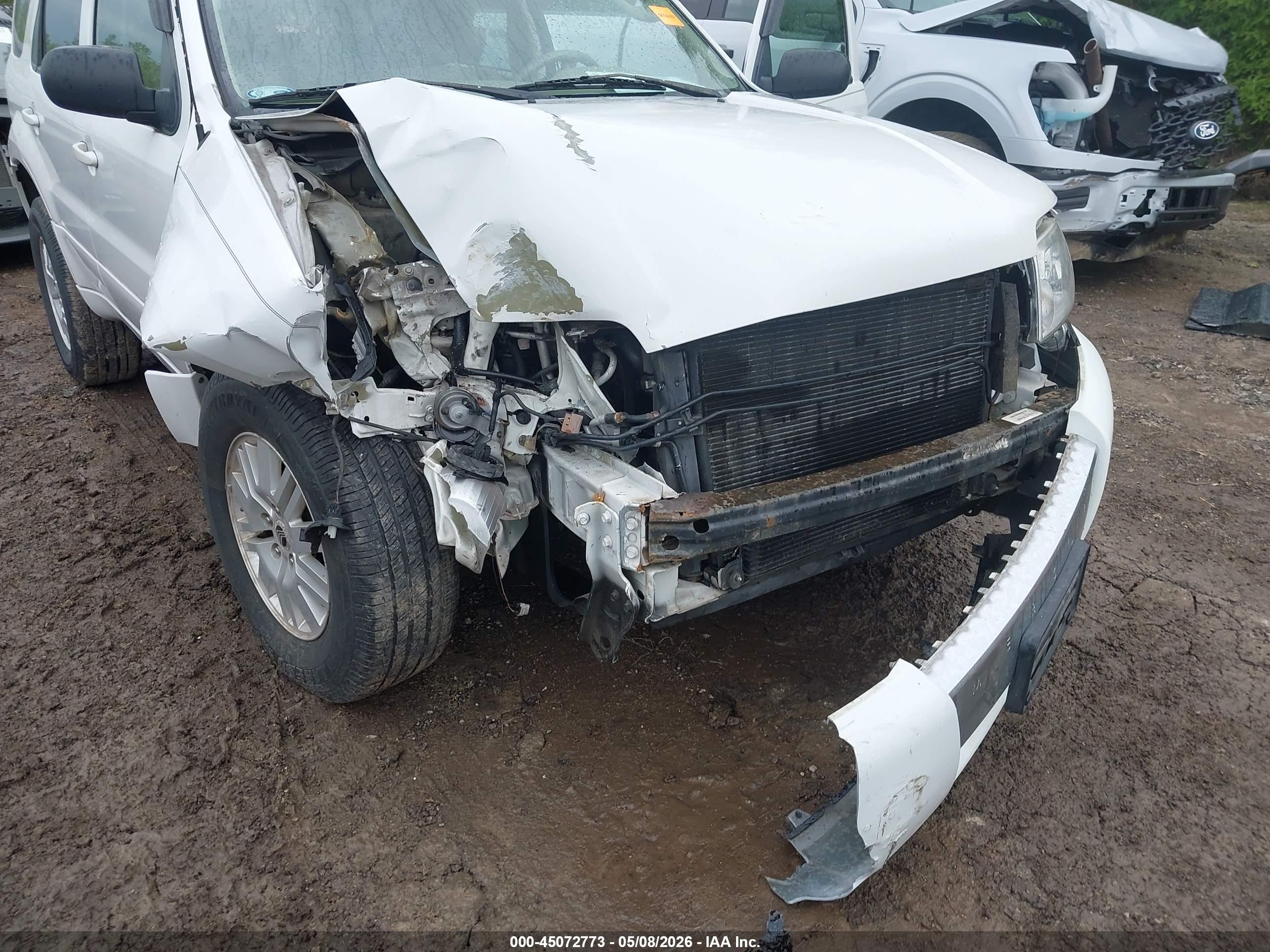 2006 Mercury Mariner Convenience Белый vin: 4M2YU56Z26DJ10859