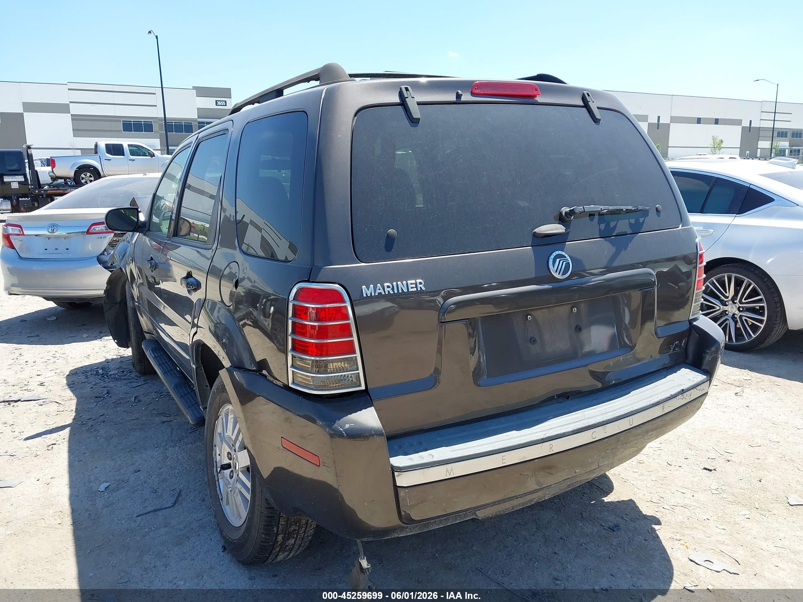 2006 Mercury Mariner Convenience Gray vin: 4M2YU56Z36KJ04967