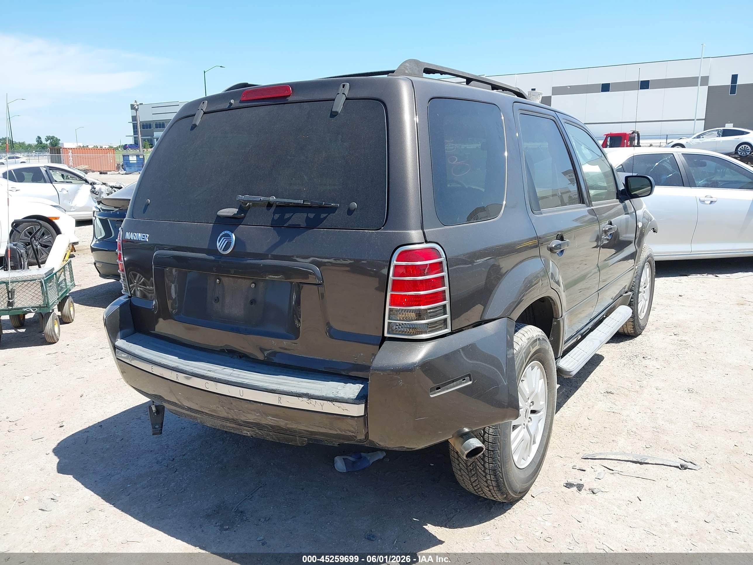 2006 Mercury Mariner Convenience Gray vin: 4M2YU56Z36KJ04967