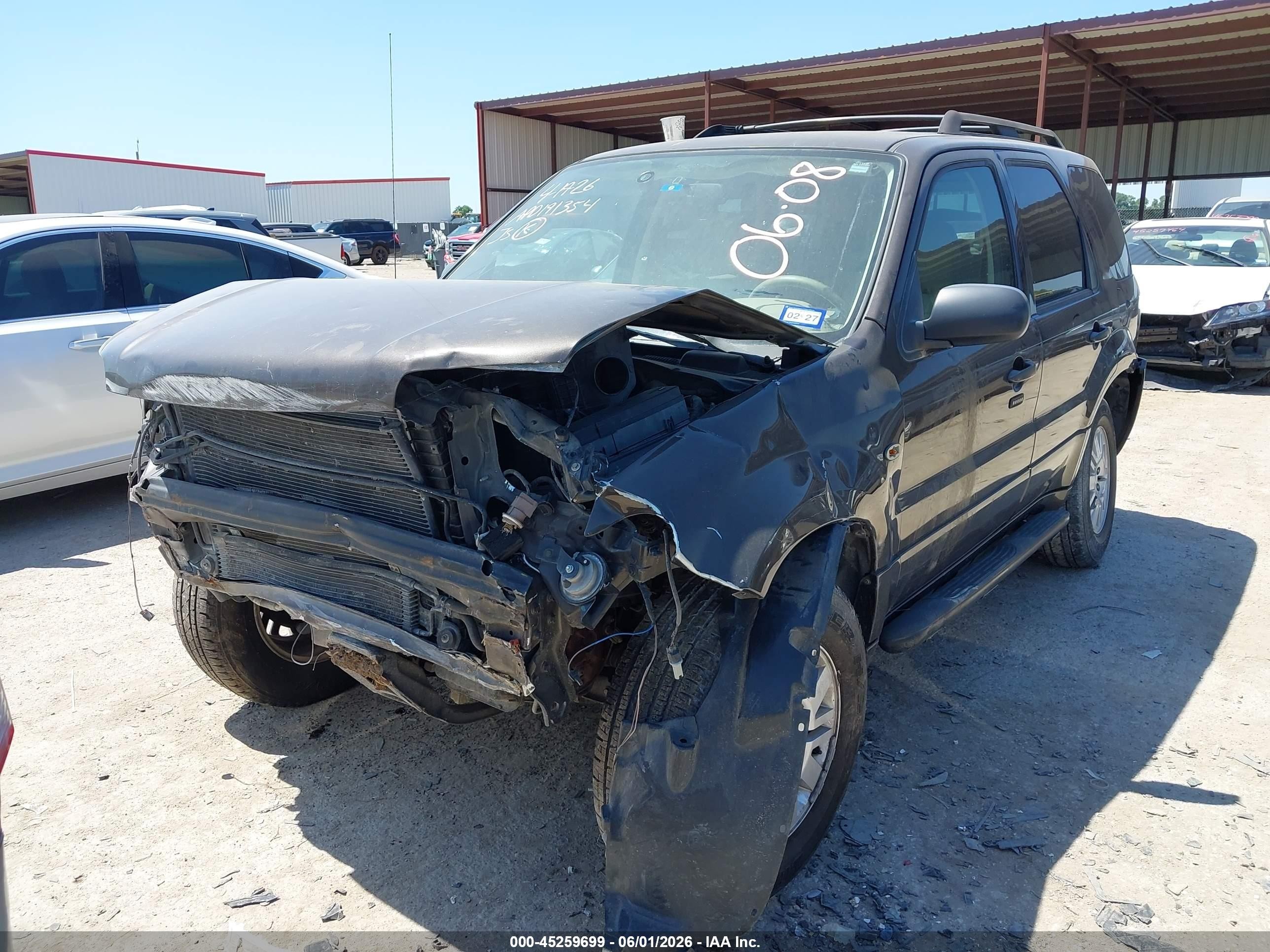 2006 Mercury Mariner Convenience Gray vin: 4M2YU56Z36KJ04967