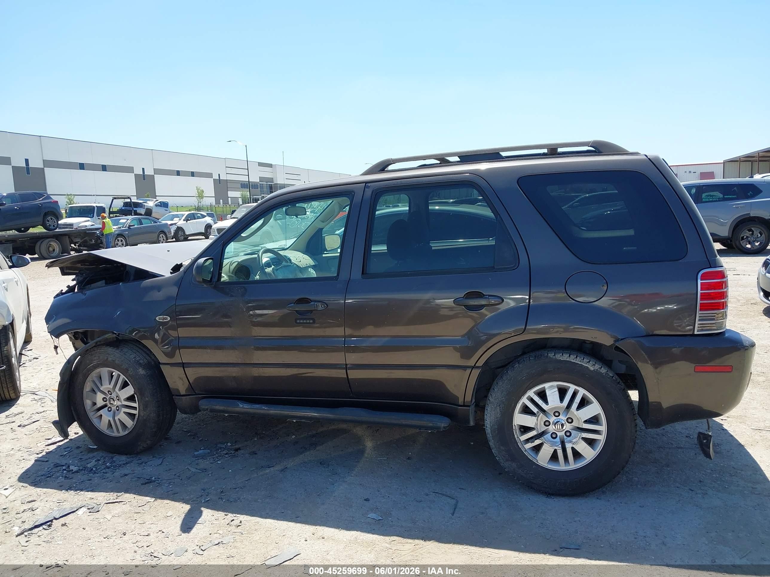 2006 Mercury Mariner Convenience Gray vin: 4M2YU56Z36KJ04967