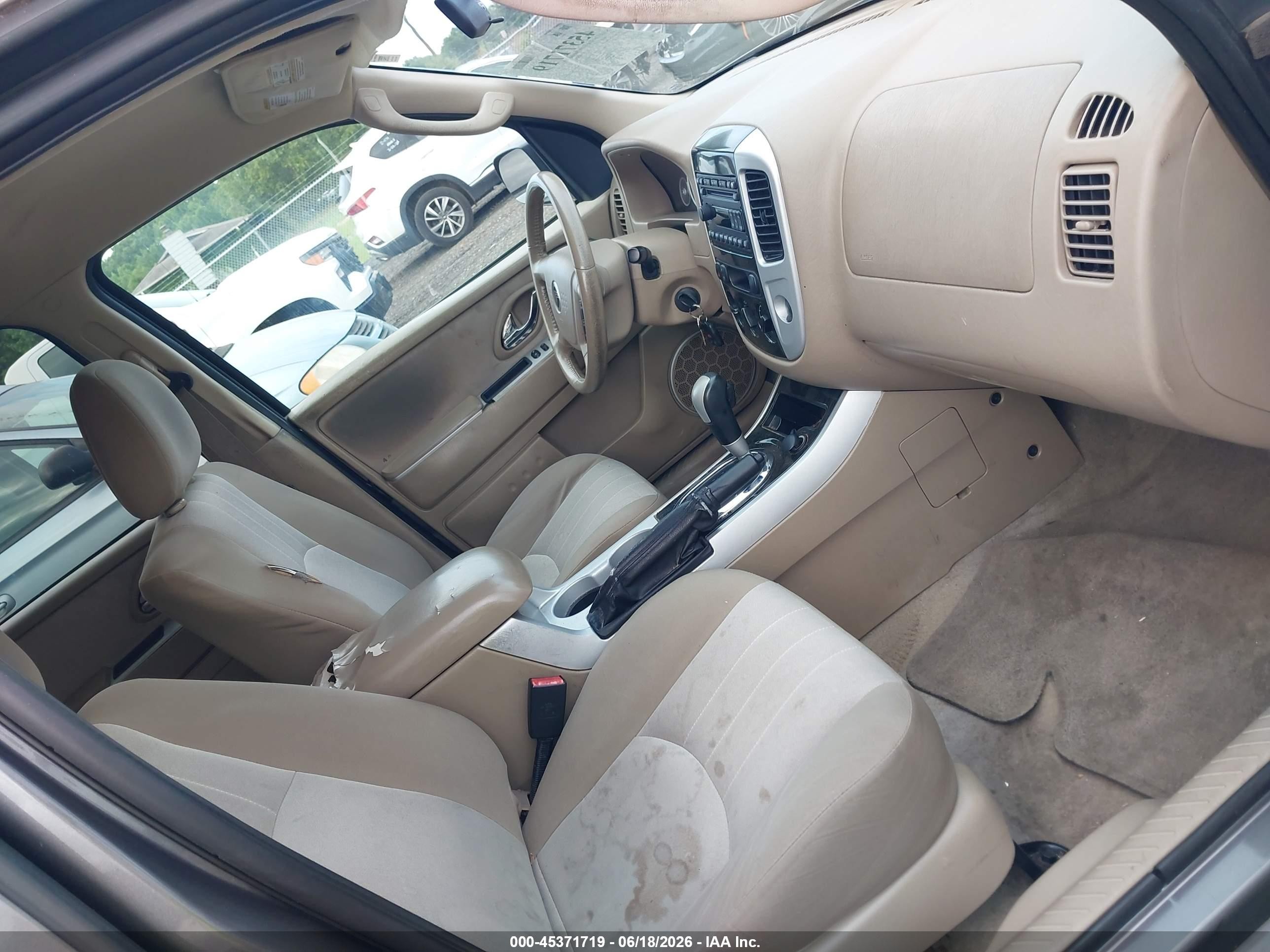 2006 Mercury Mariner Convenience Gray vin: 4M2YU56Z96KJ12197
