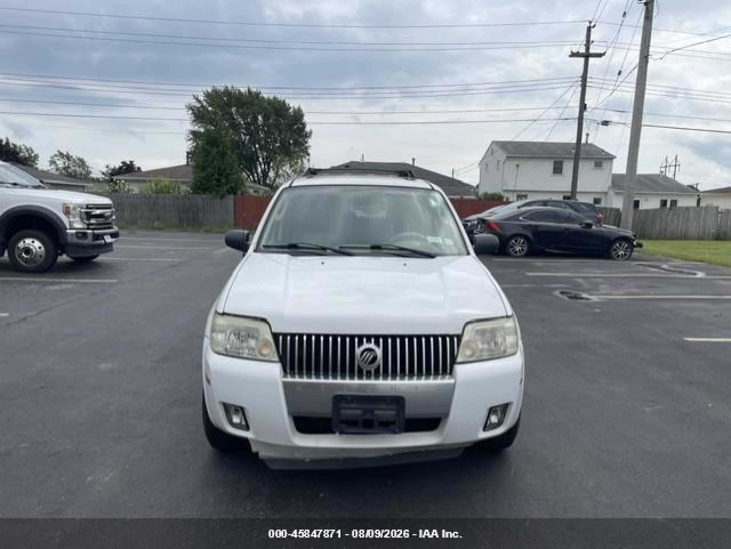 2005 Mercury Mariner   White vin: 4M2YU57105DJ14366