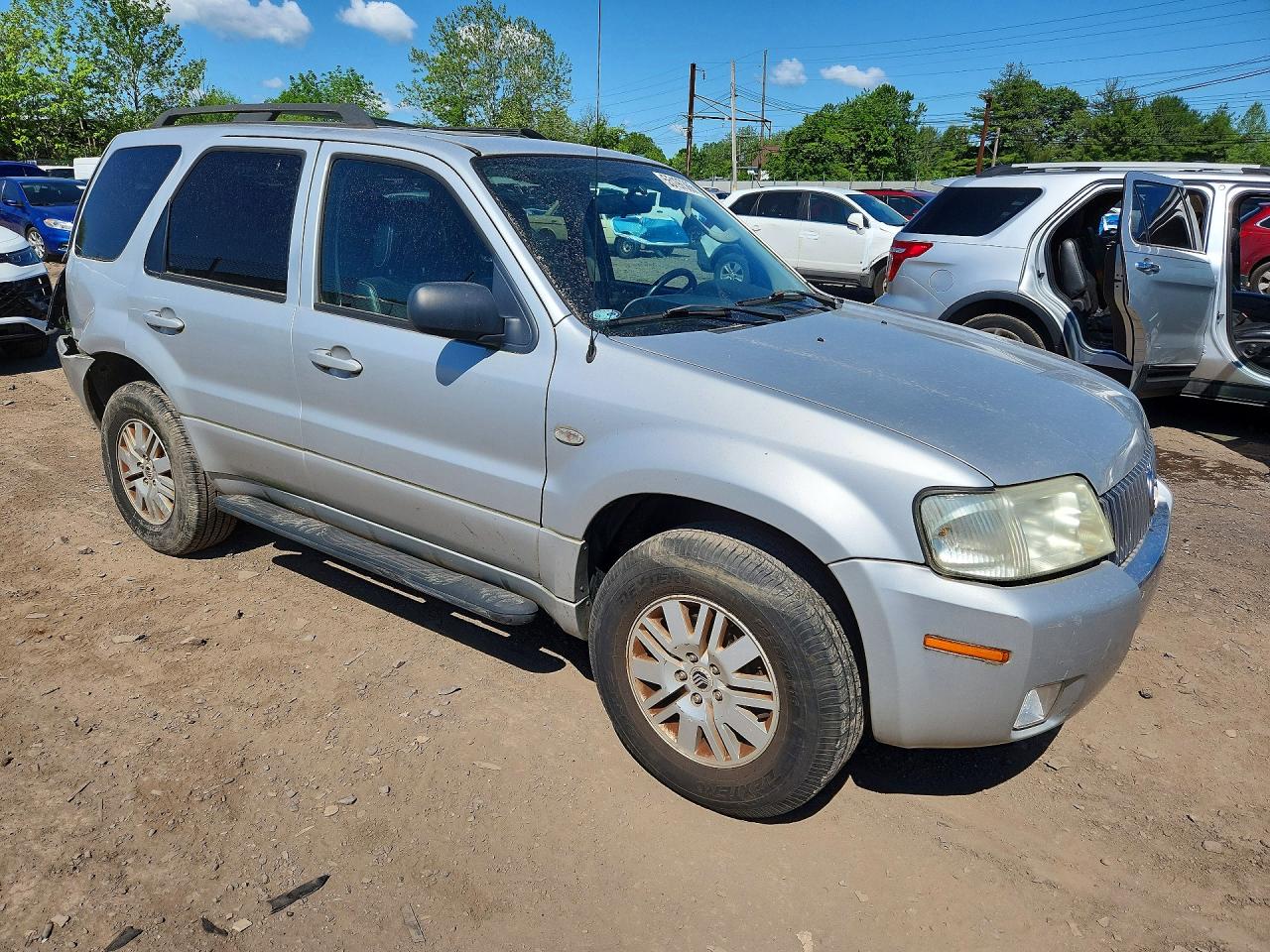 2005 Mercury Mariner Silver vin: 4M2YU57115DJ15199
