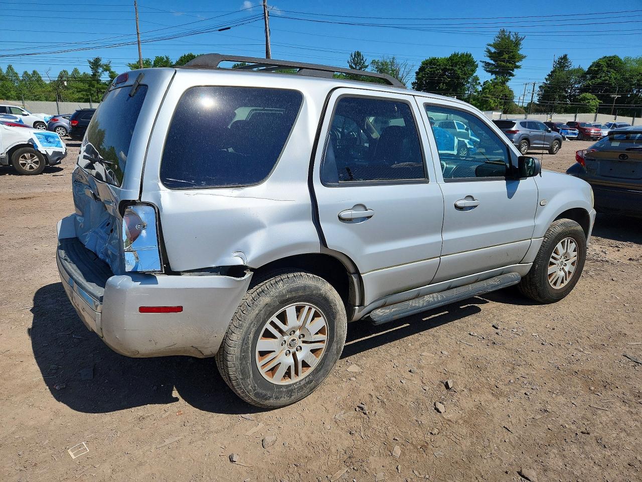 2005 Mercury Mariner Silver vin: 4M2YU57115DJ15199