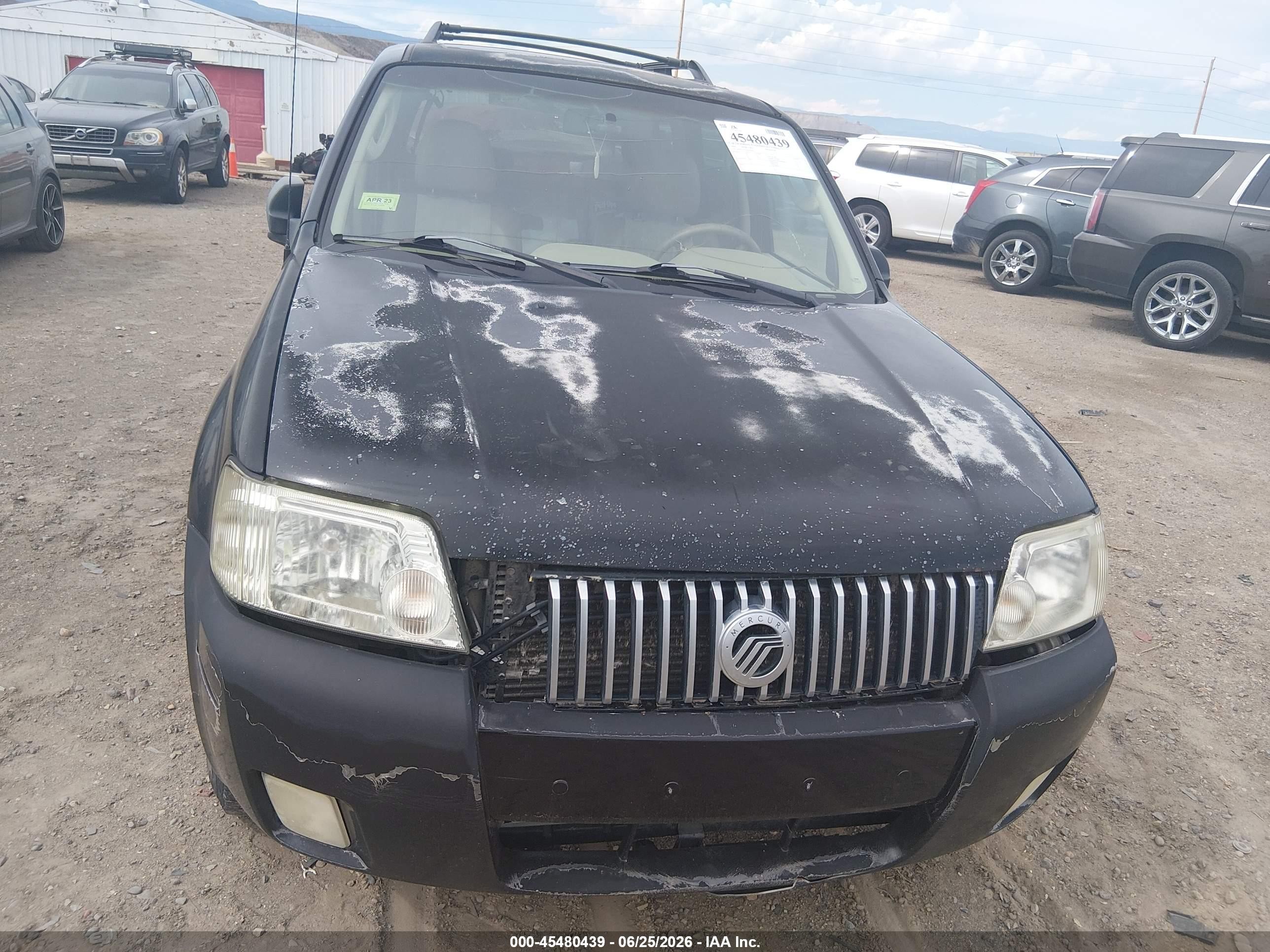 2006 Mercury Mariner Luxury/premier Black vin: 4M2YU57126KJ18934
