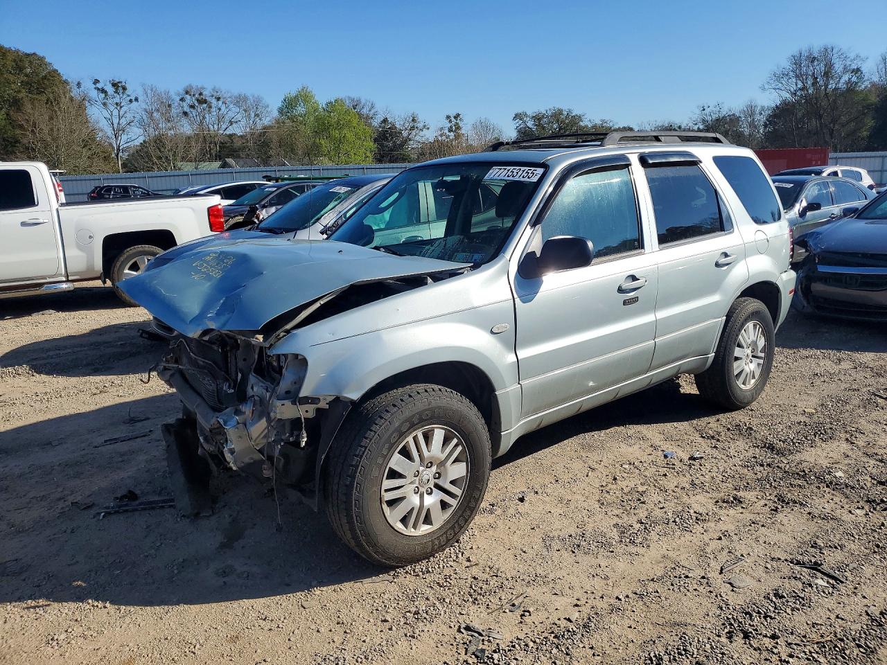 2005 Mercury Mariner Silver vin: 4M2YU57135DJ25331