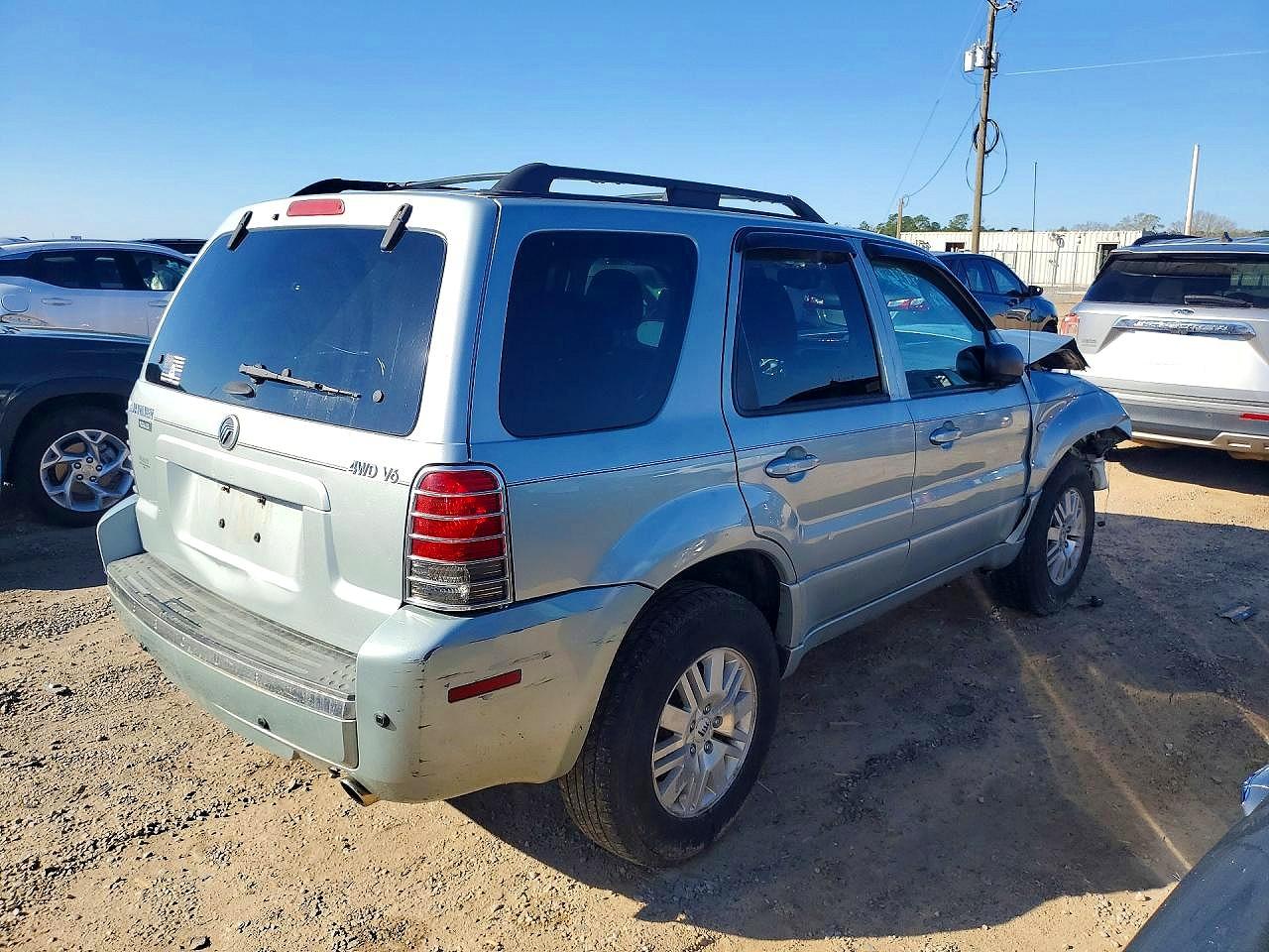 2005 Mercury Mariner Silver vin: 4M2YU57135DJ25331