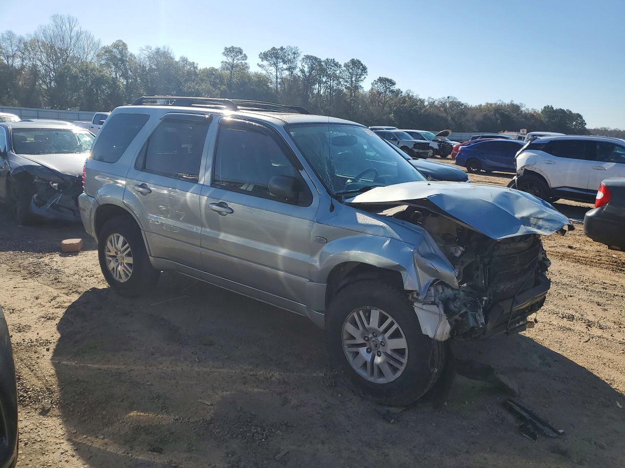 2005 Mercury Mariner Silver vin: 4M2YU57135DJ25331