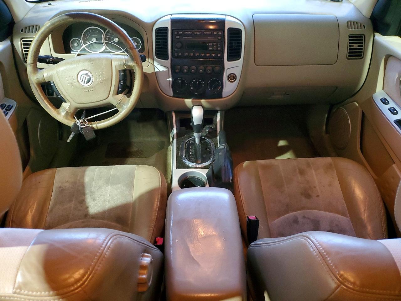 2006 Mercury Mariner White vin: 4M2YU57146DJ00892