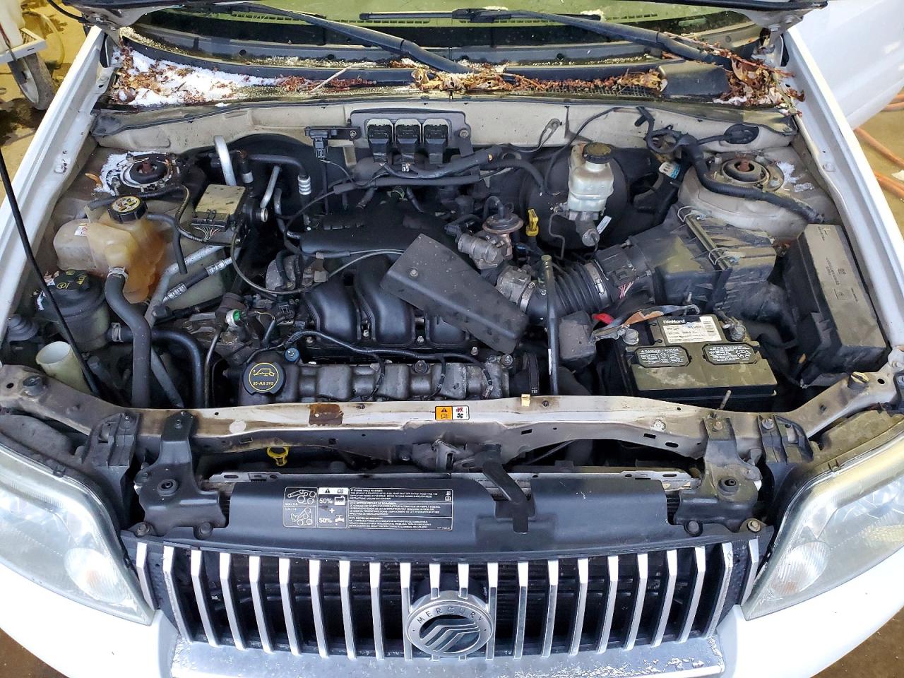 2006 Mercury Mariner White vin: 4M2YU57146DJ00892