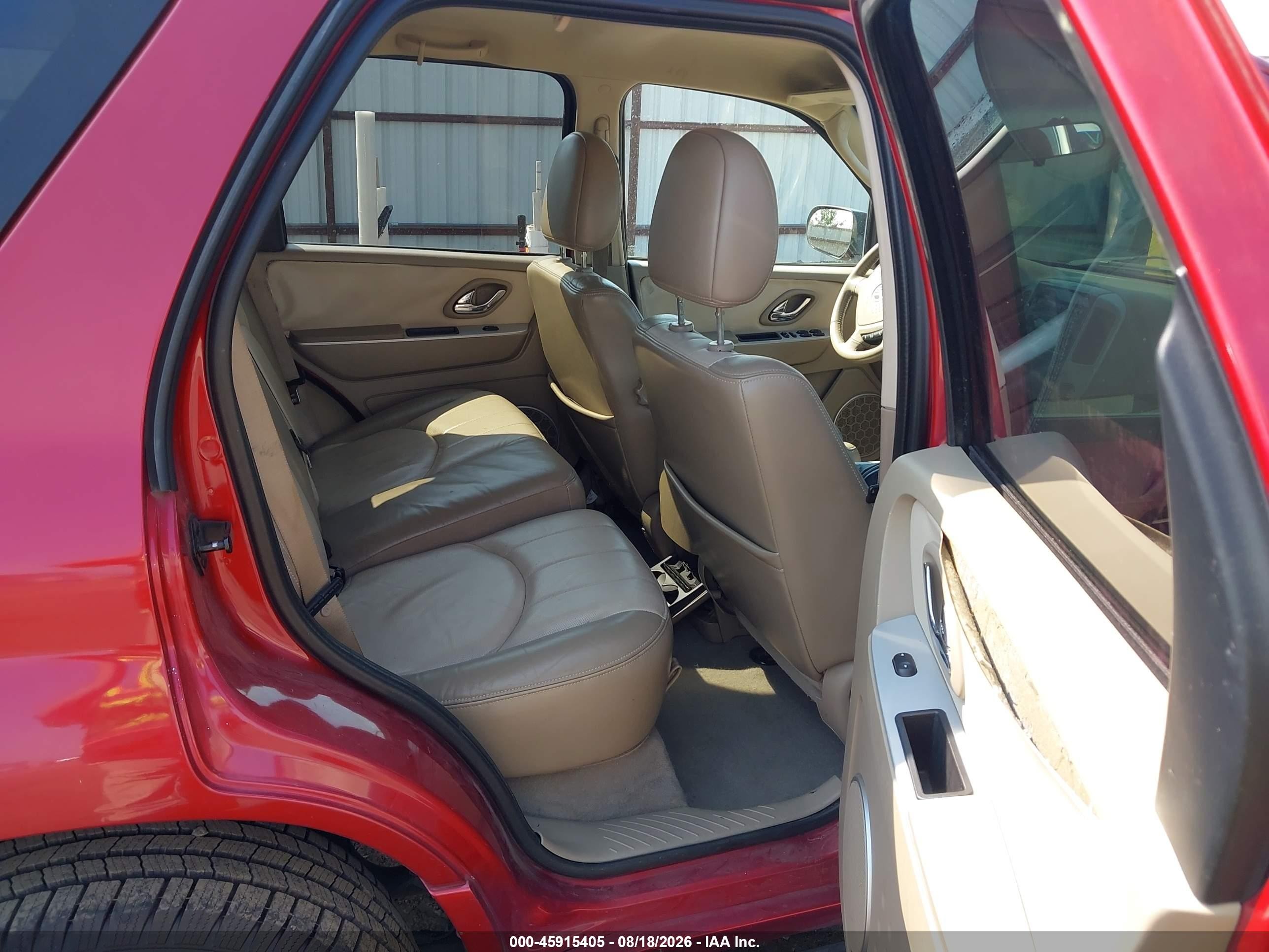 2005 Mercury Mariner Luxury/premier Maroon vin: 4M2YU57165DJ02318