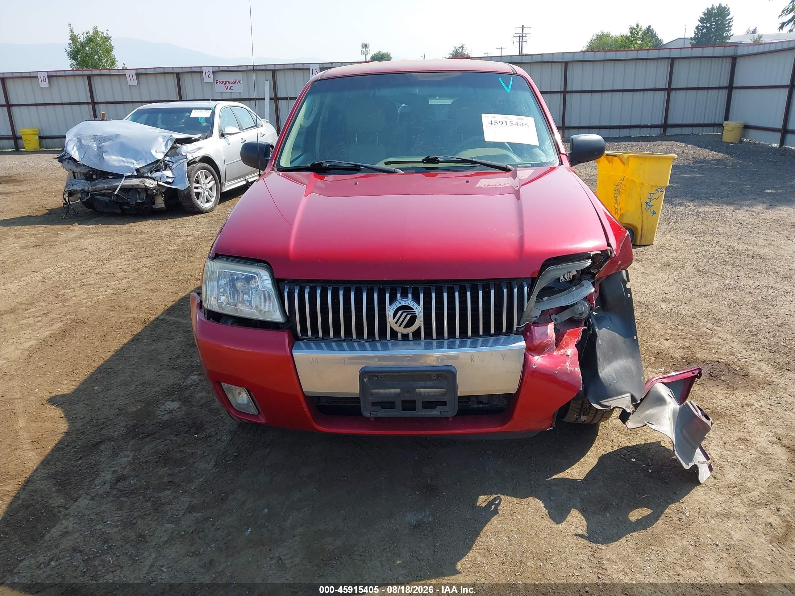 2005 Mercury Mariner Luxury/premier Maroon vin: 4M2YU57165DJ02318