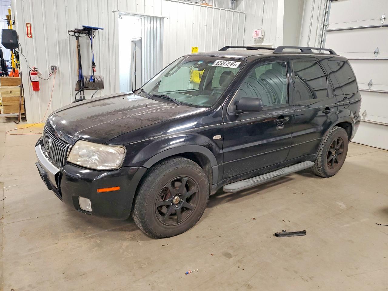 2006 Mercury Mariner Black vin: 4M2YU57166KJ15356