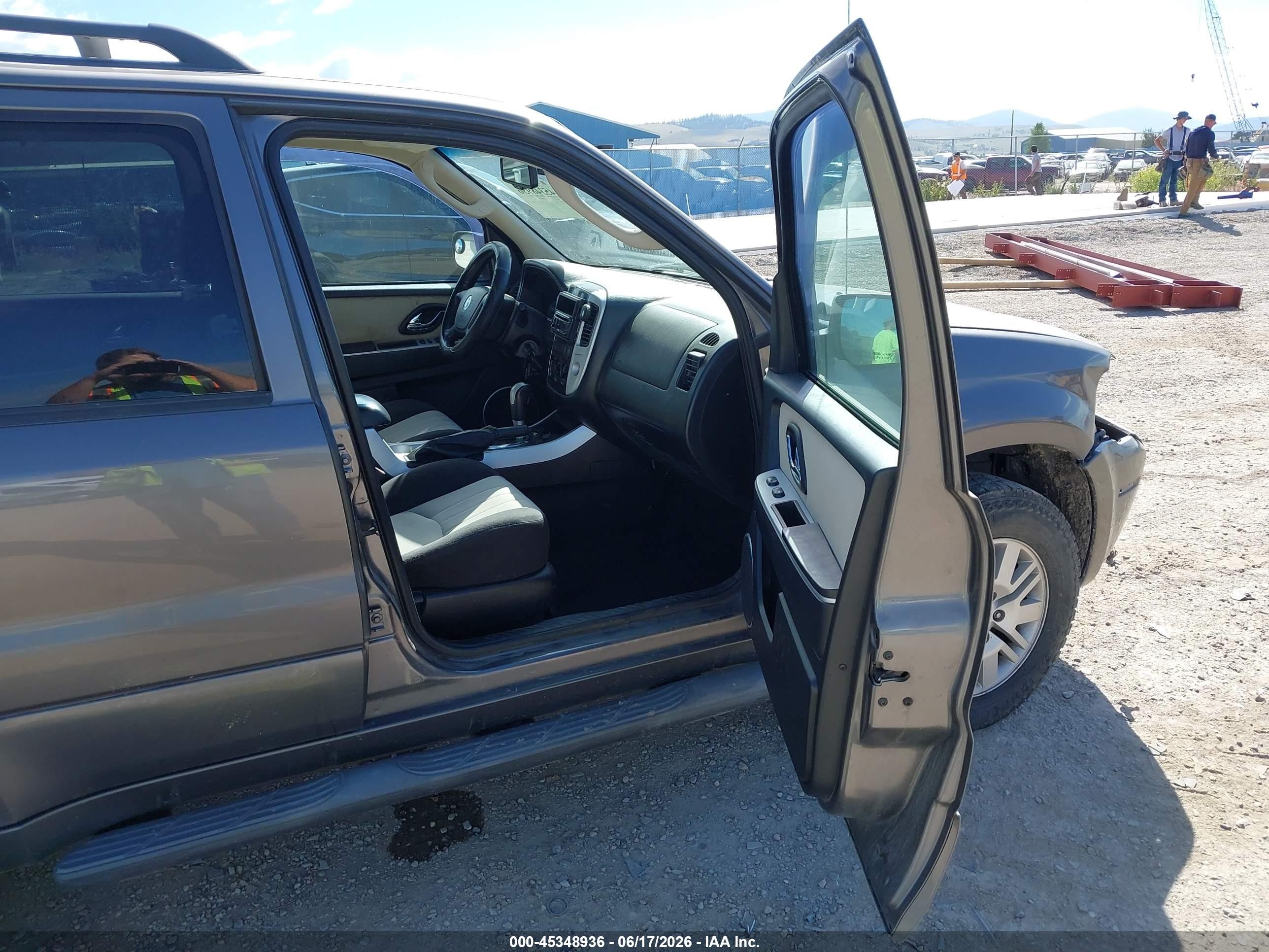 2006 Mercury Mariner Luxury/premier Gray vin: 4M2YU57166KJ17429