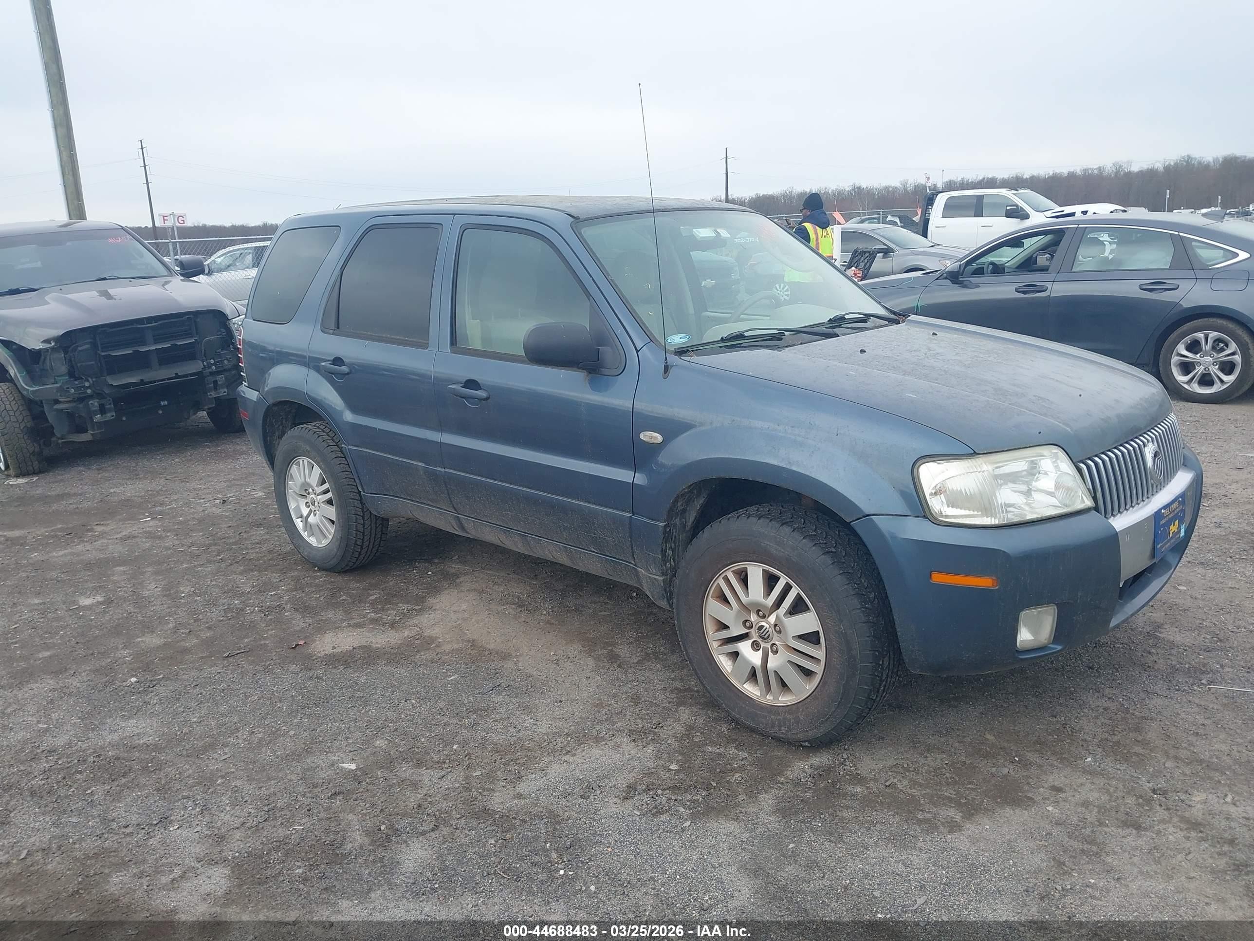 2005 Mercury Mariner Convenience Синий vin: 4M2YU57Z05DJ24367