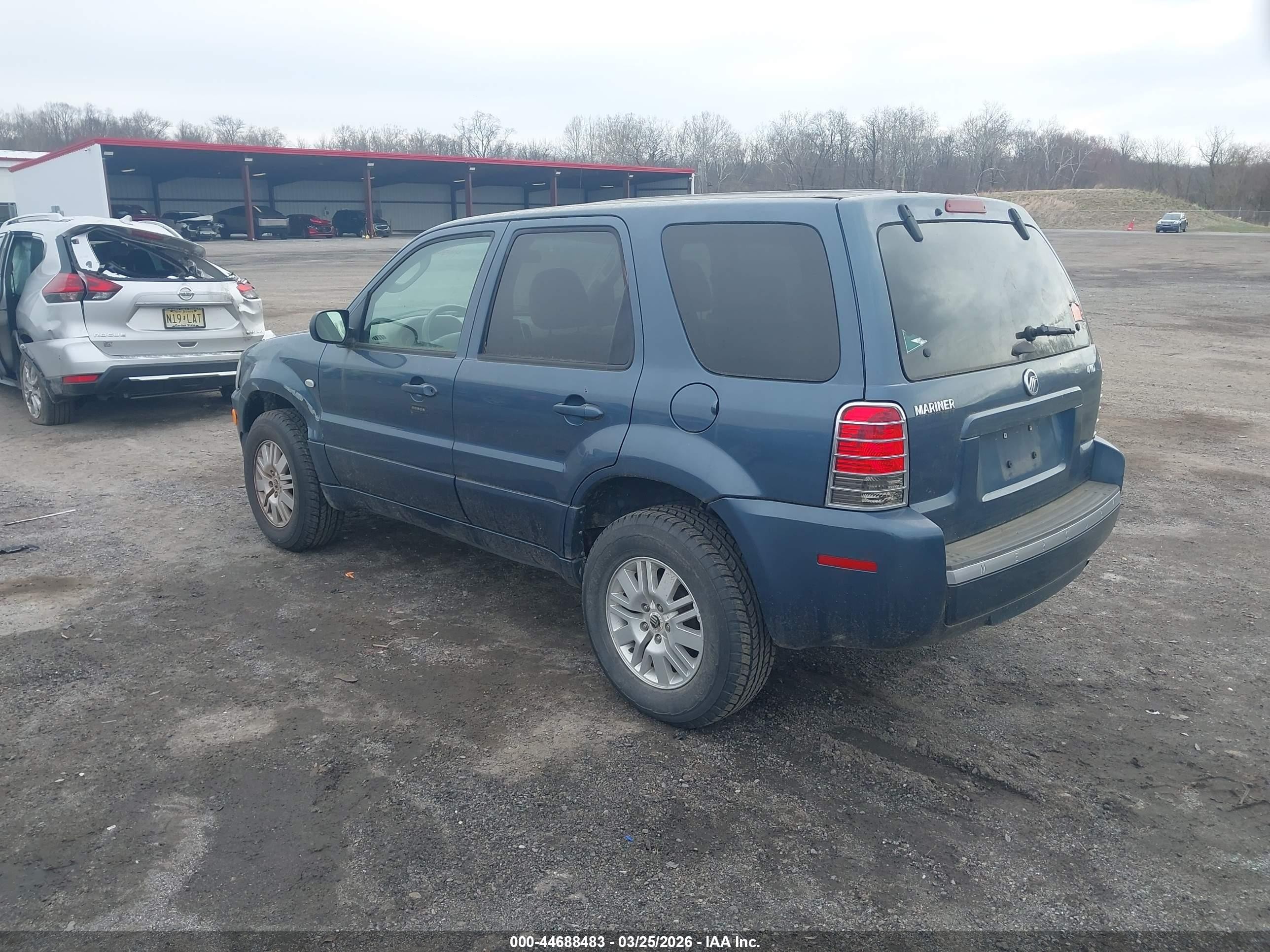 2005 Mercury Mariner Convenience Синий vin: 4M2YU57Z05DJ24367