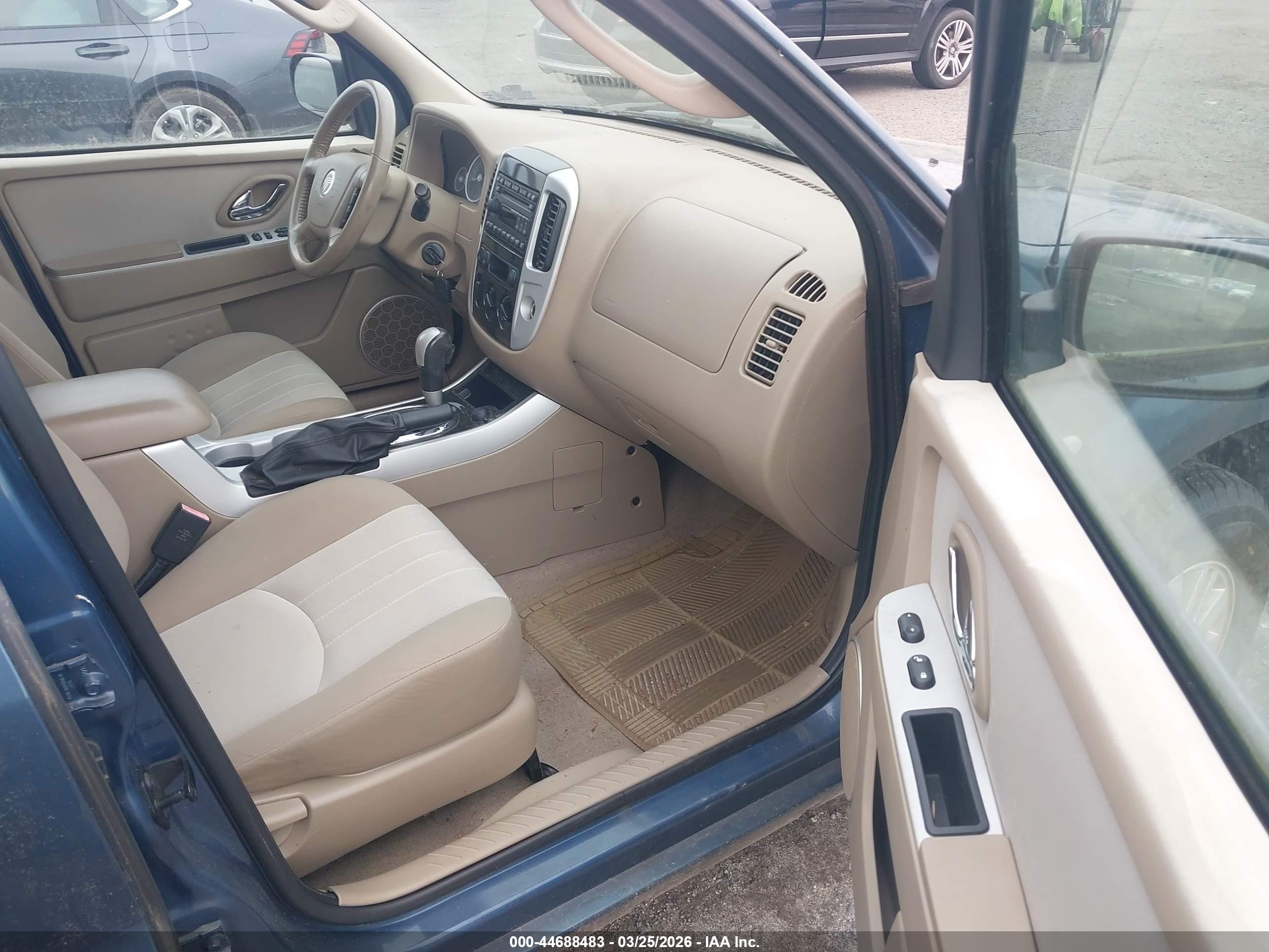 2005 Mercury Mariner Convenience Синий vin: 4M2YU57Z05DJ24367