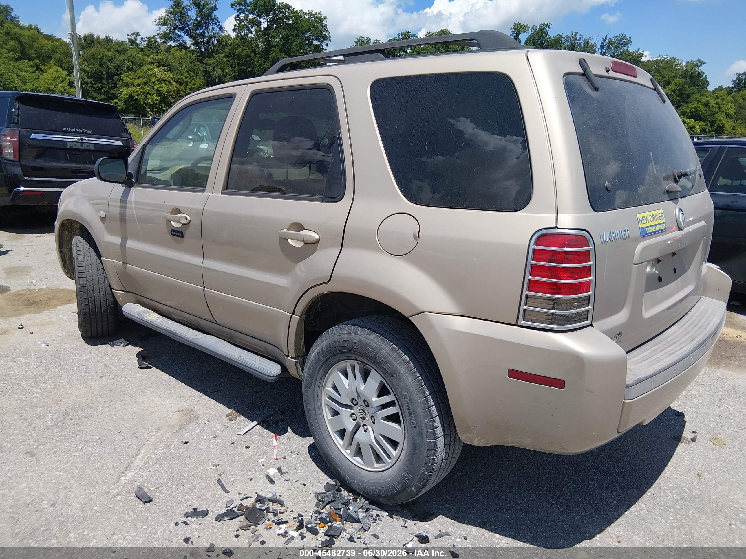 2007 Mercury Mariner Convenience Gold vin: 4M2YU80Z57KJ01712